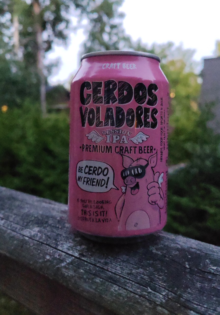 Cerdos Voladores IPA, Barcelona Beer Company