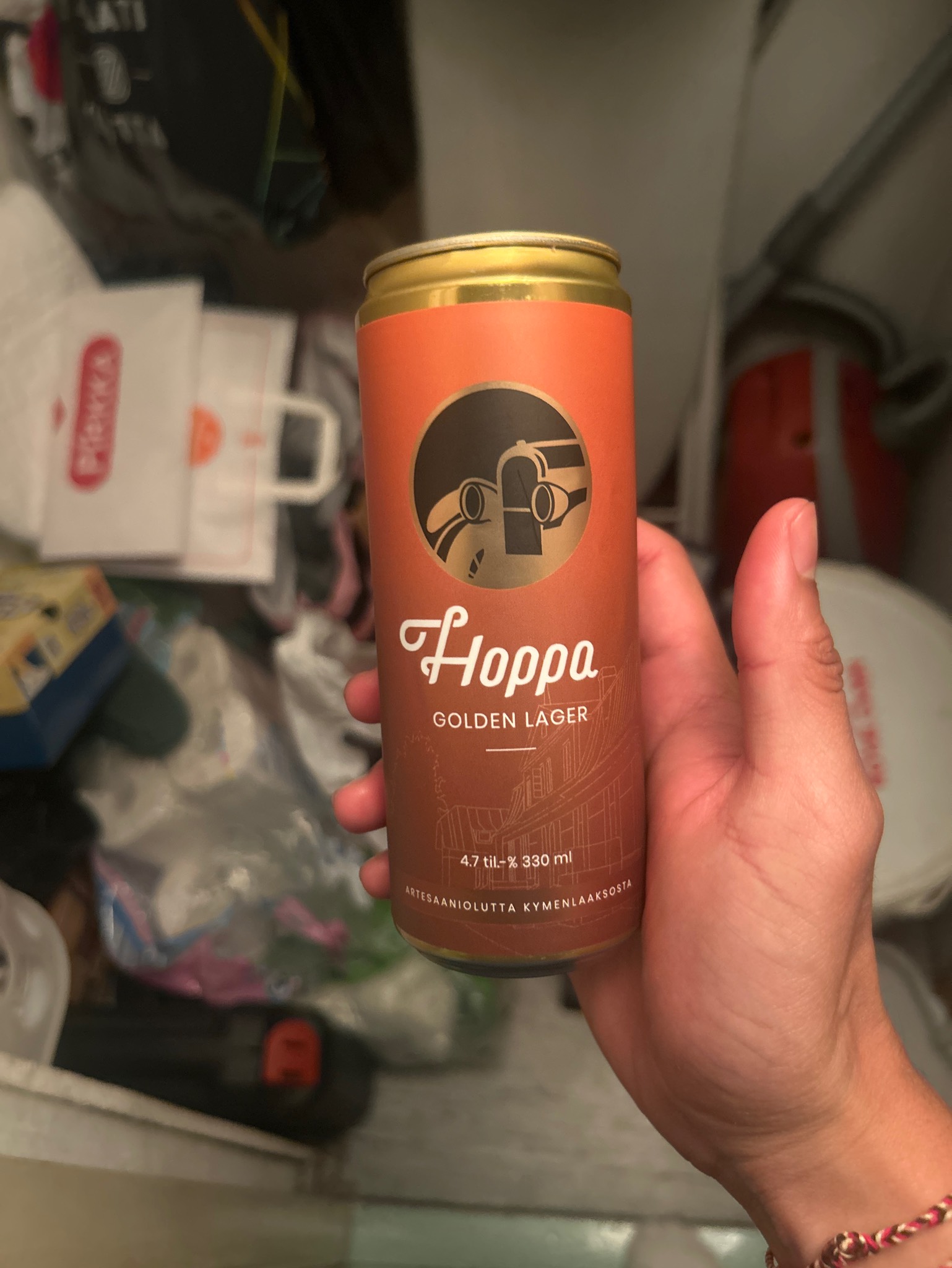 Hoppa Golden Lager 5.2%, Finland