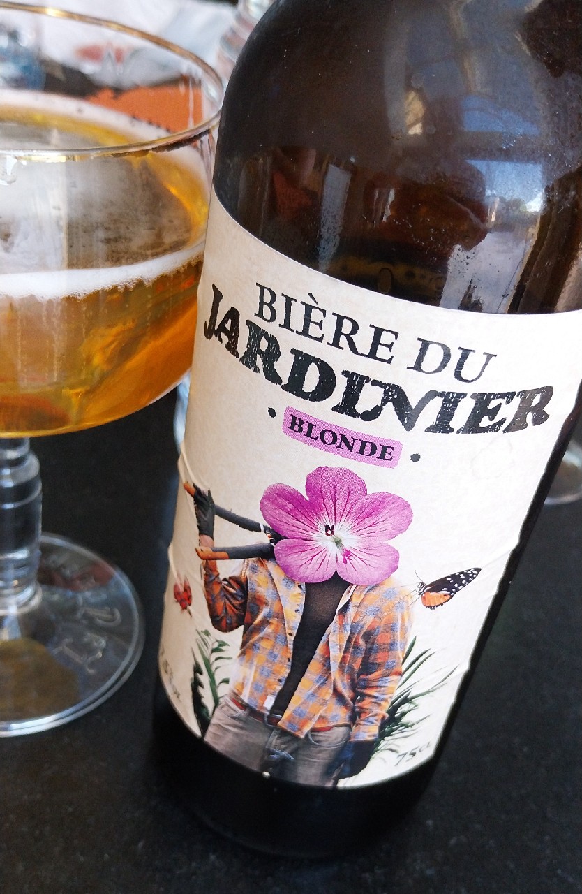 Bière du Jardinier Blonde, Brasserie La Choulette