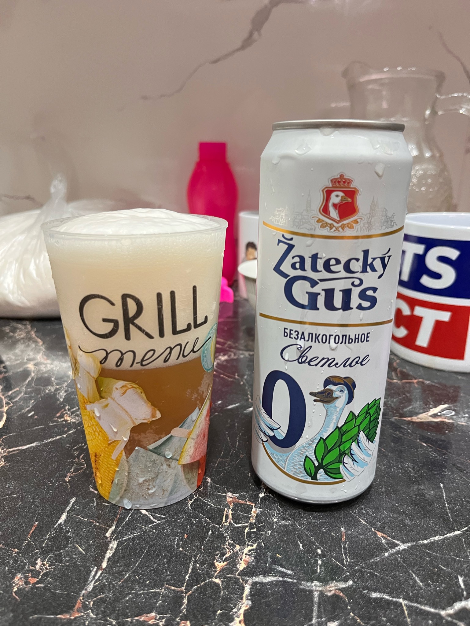 Zatecky Gus 0 Светлое, Carlsberg Kazakstan