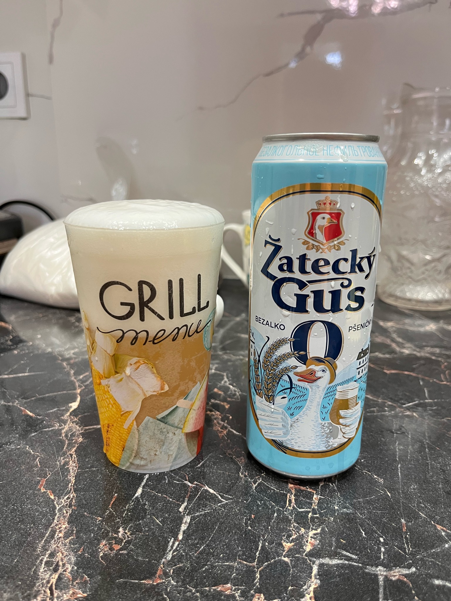Zatecky Gus 0 Пшеничное, Carlsberg Kazakstan