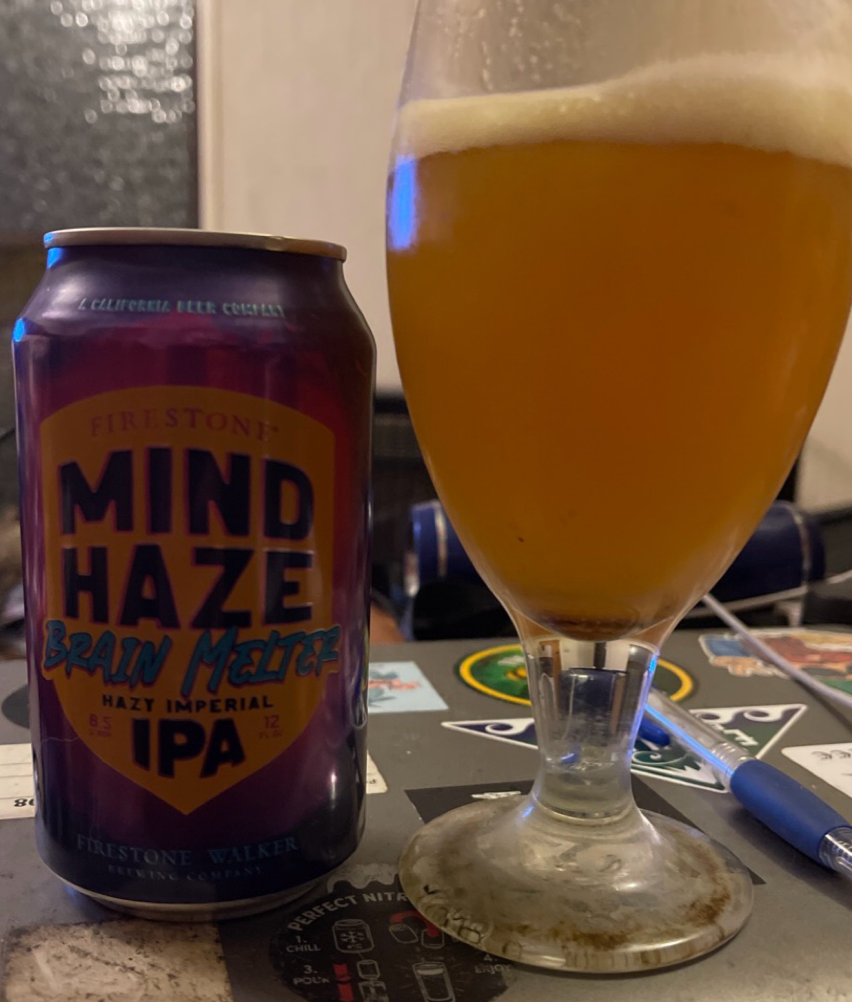 Mind Haze Brain Melter, Firestone Walker Brewing (Duvel Moortgat)