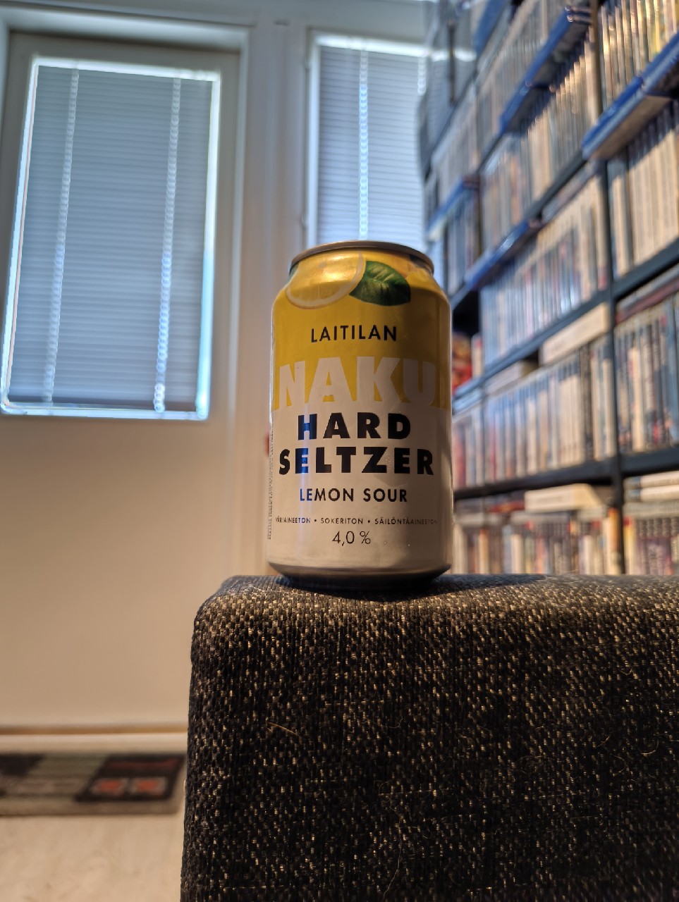 Laitilan Naku Hard Seltzer Lemon Sour 4%, Finland