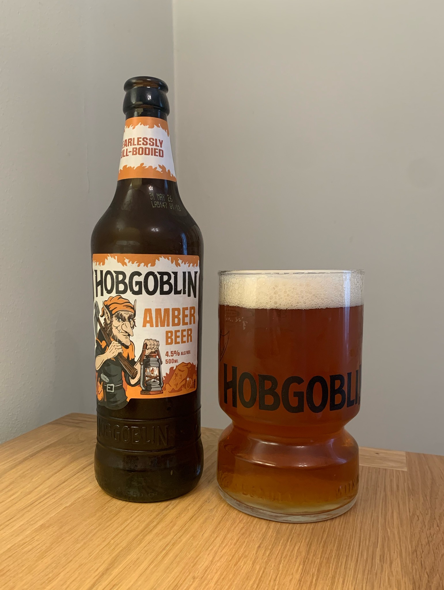 Hobgoblin Amber, England