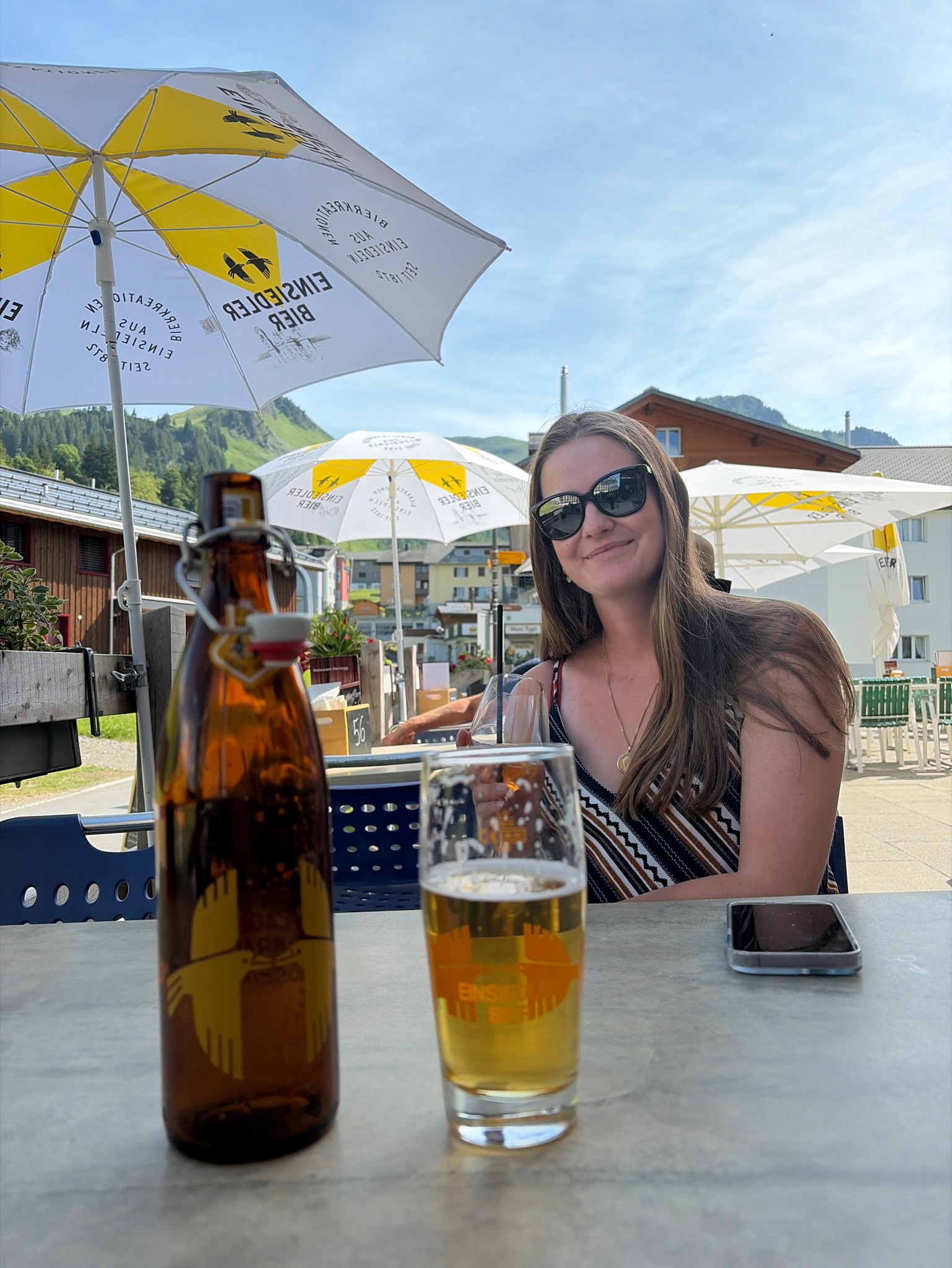 Einsiedler Lagerbier, Rosengarten