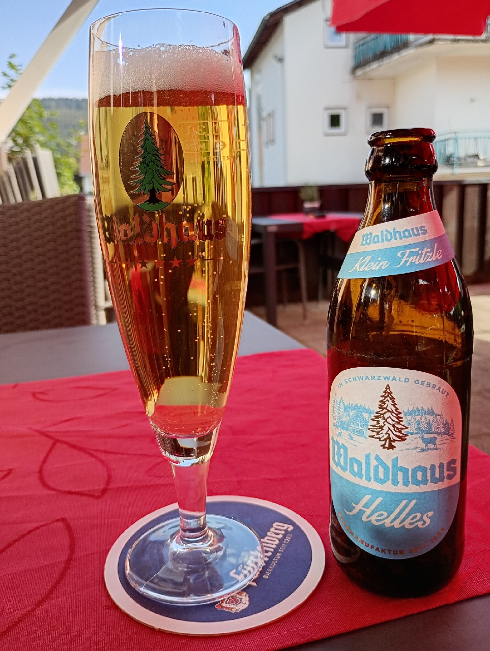 Klein Fritzle Lager, Waldhaus Privatbrauerei