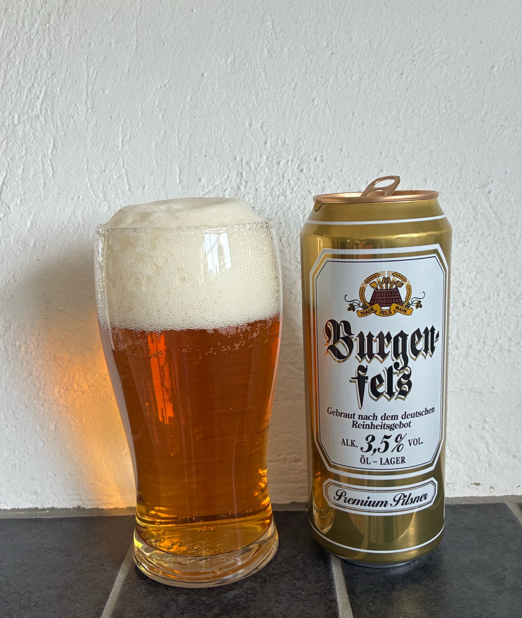 Burgenfels 3,5%, Denmark