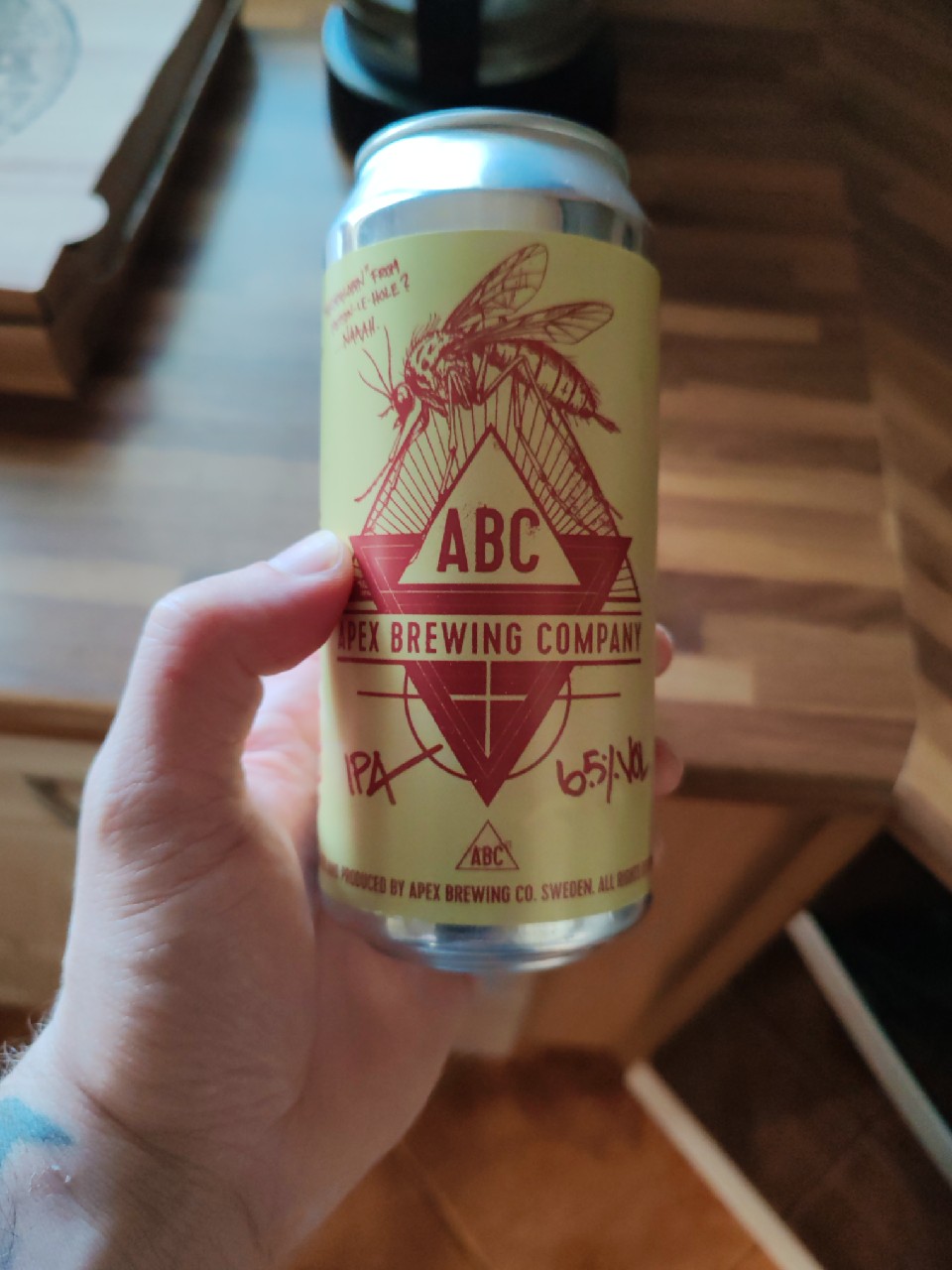 Velvet Bite IPA, Apex Brewing Company