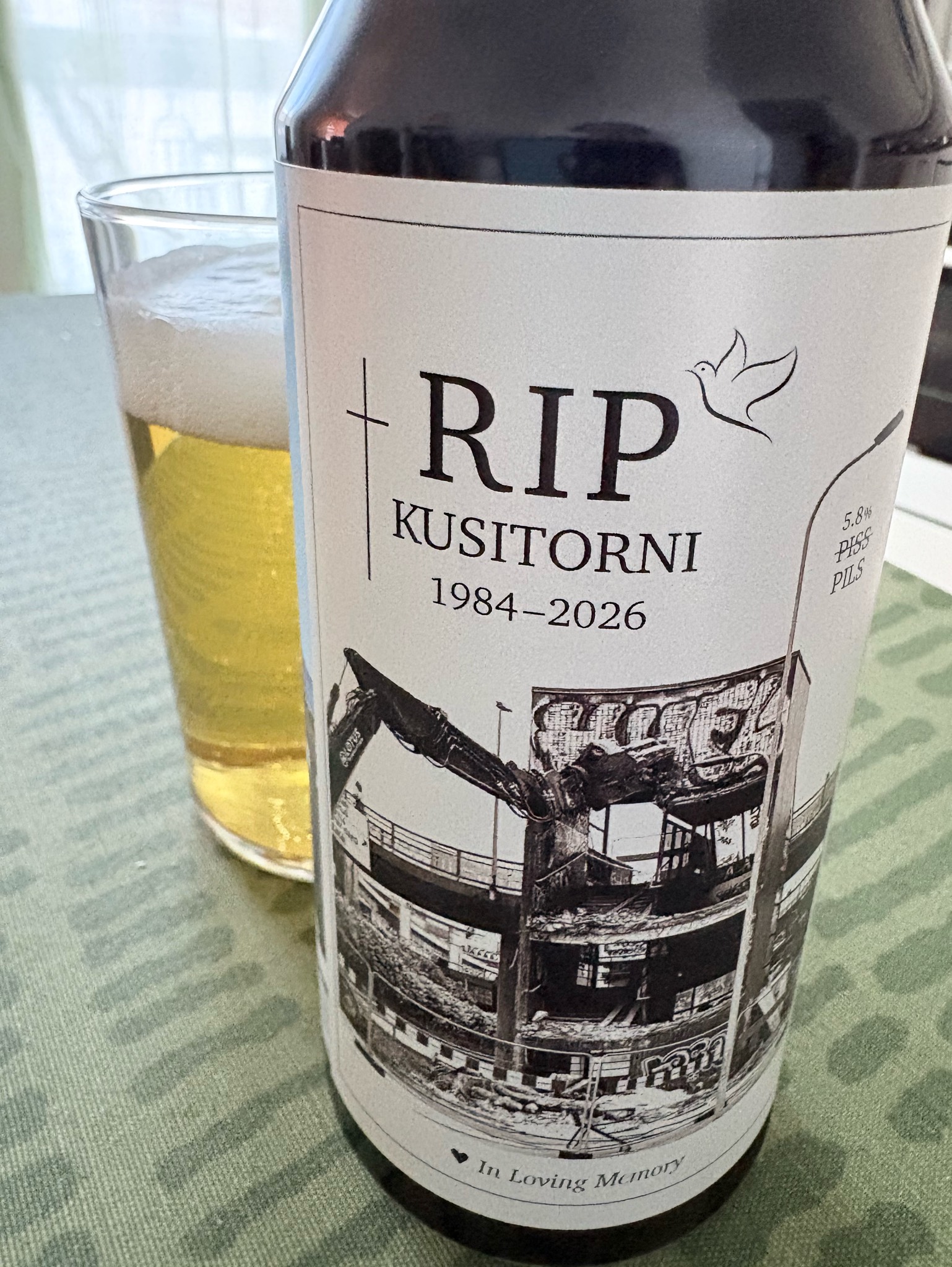 RIP Kusitorni, Finland
