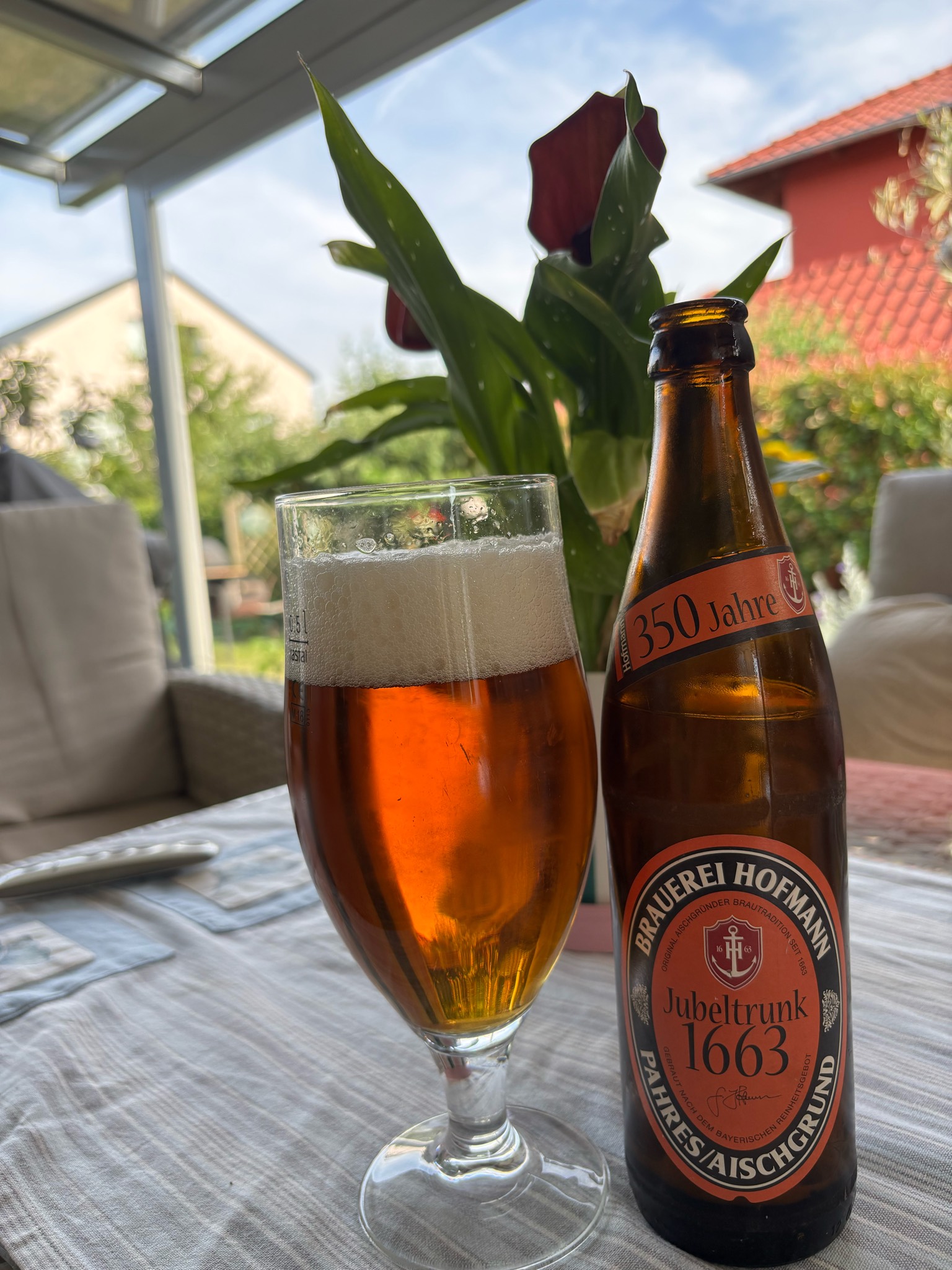Jubeltrunk 1663, Privatbrauerei Hofmann