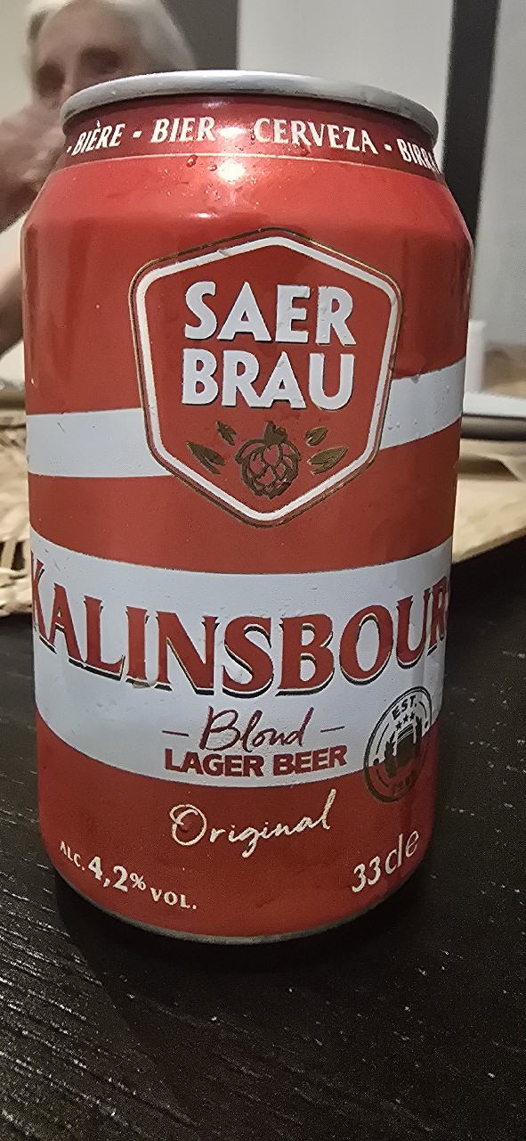 Saer Brau Kalinsbourg / Blond Lager Beer, Carrefour