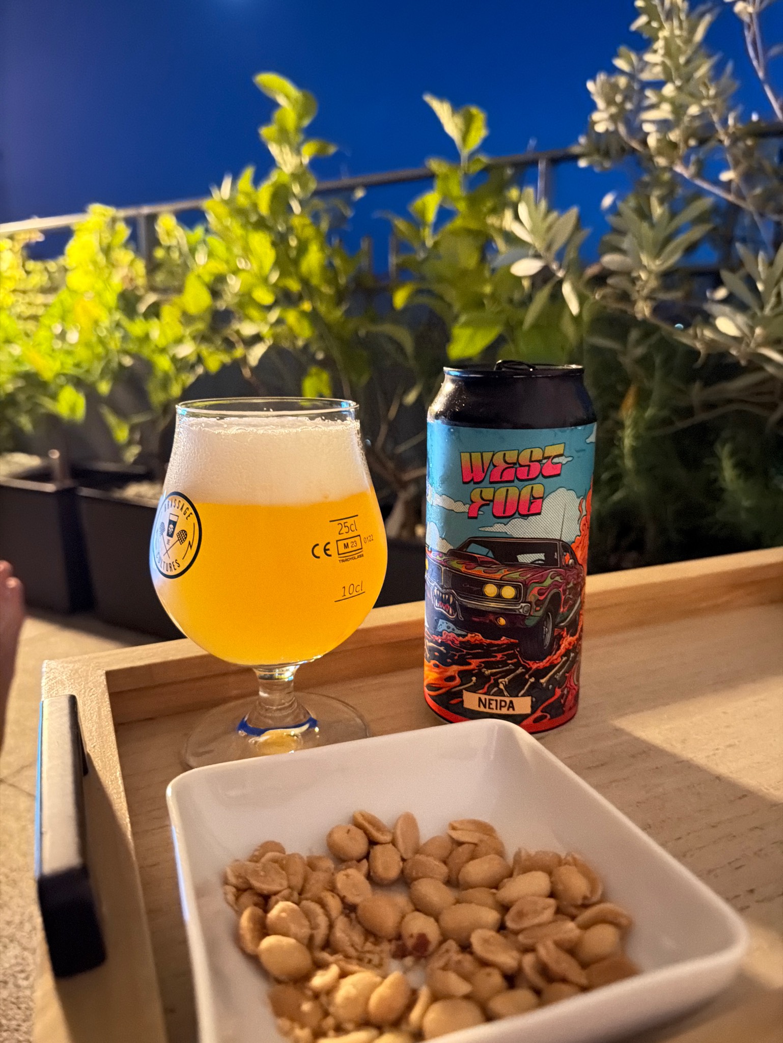 west fog, Brasserie La Tuilerie