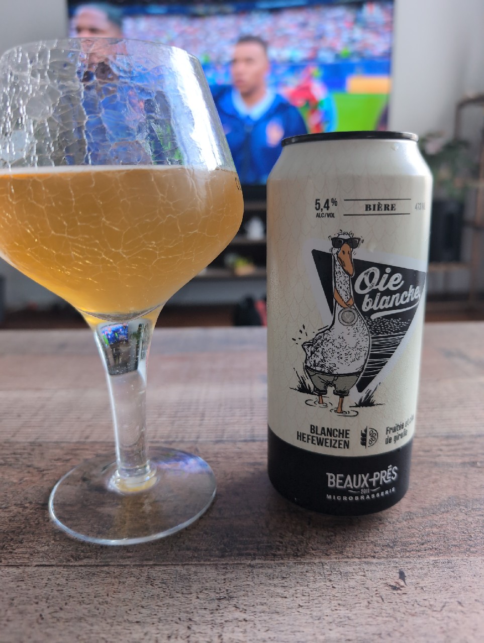 oie blanche, Microbrasserie des Beaux Prés