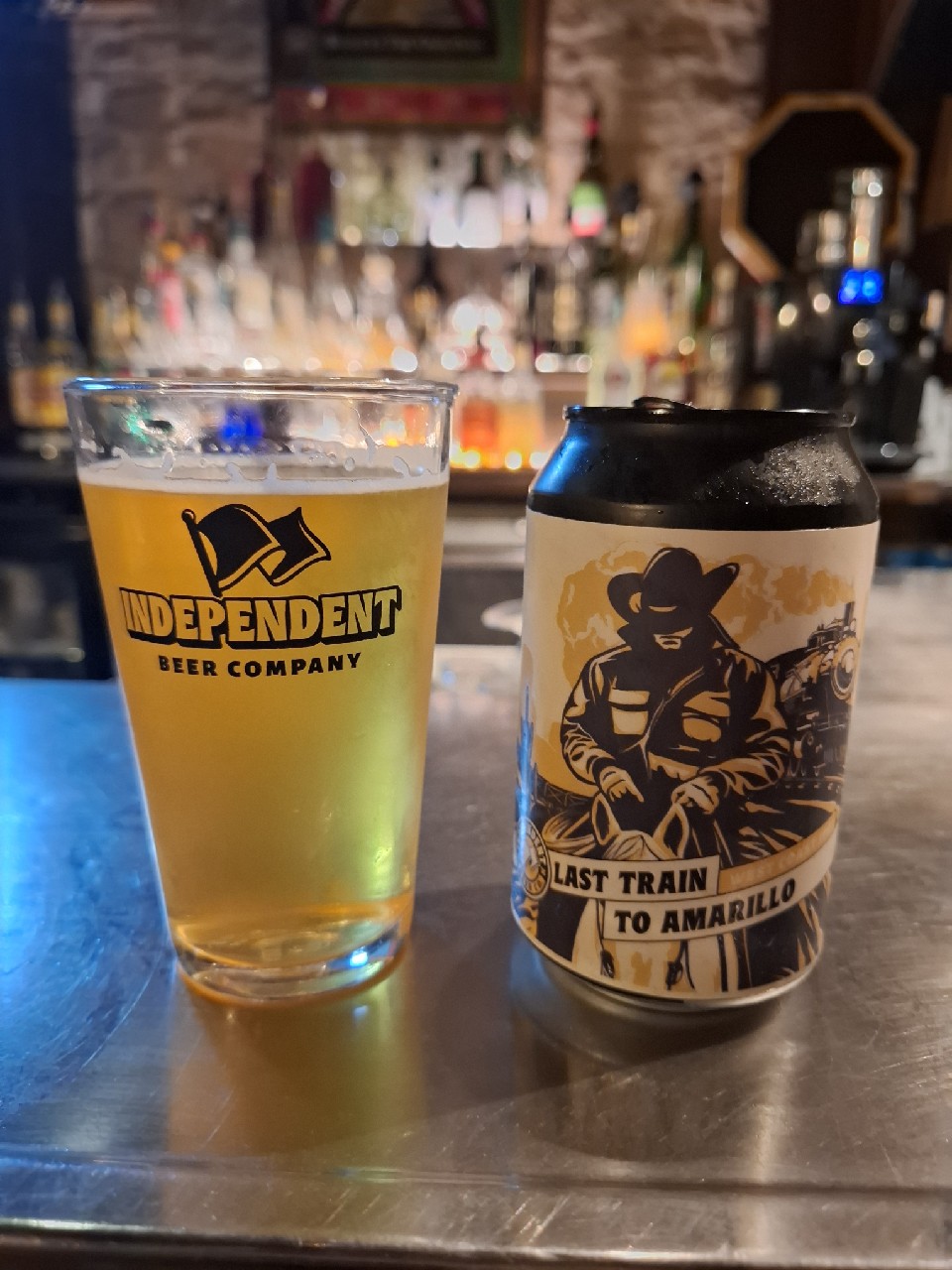 Last Train To Amarillo, Independent Beer Company