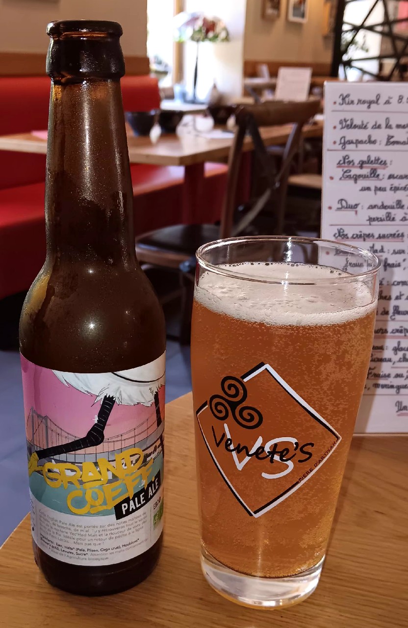 Grand Coeff Pale Ale, Brasserie De L'Estran