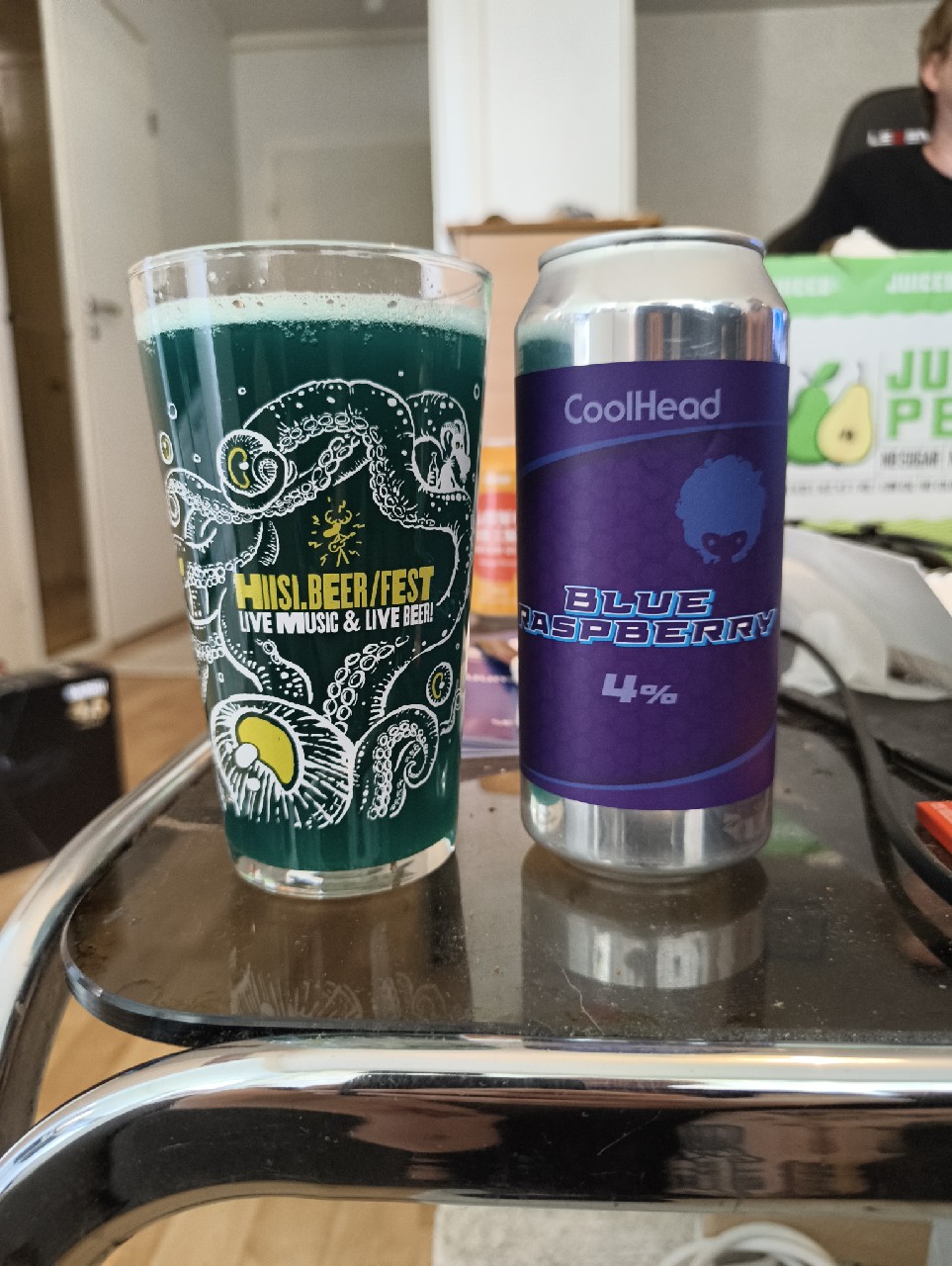 Blue Raspberry, CoolHead Brew