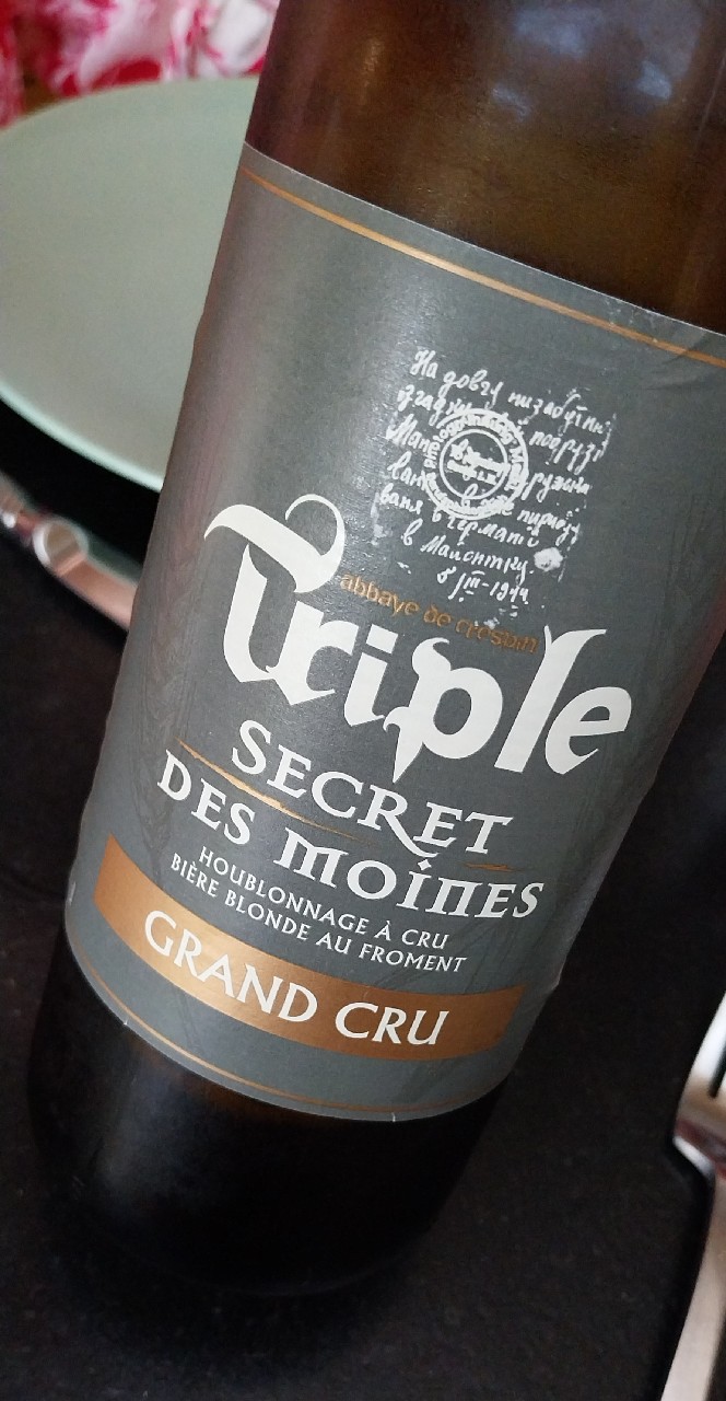 Secret des moines Grand cru, France