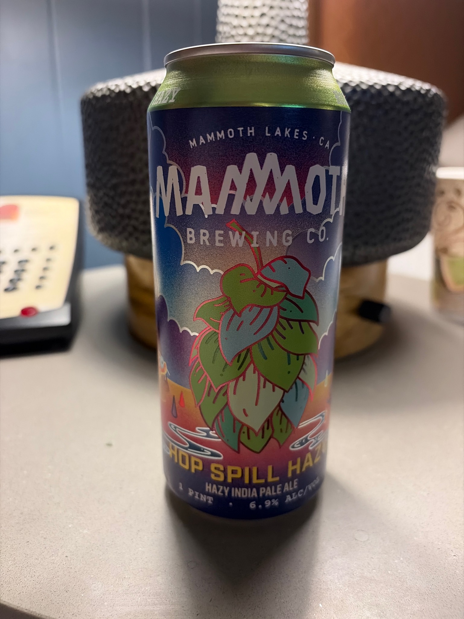 Hop spill hazy, Mammoth Brewing Company