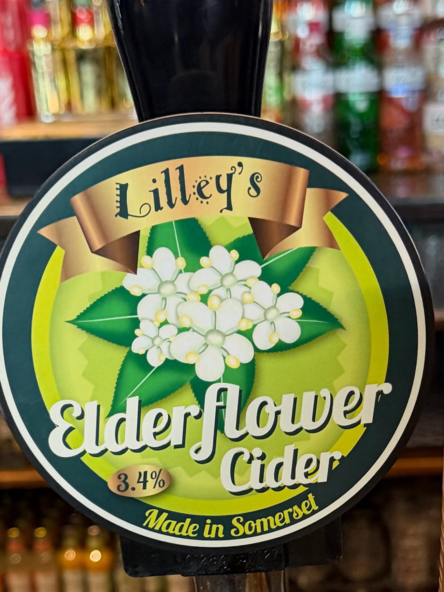 Elderflower Cider, Lilley's Cider Barn
