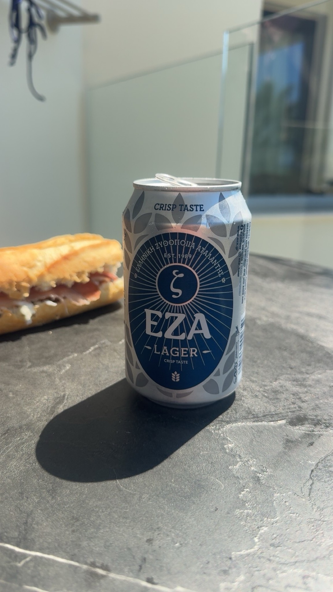 EZA Fine Lager / εζα Fine Lager, Hellenic Breweries of Atalanti - EZA