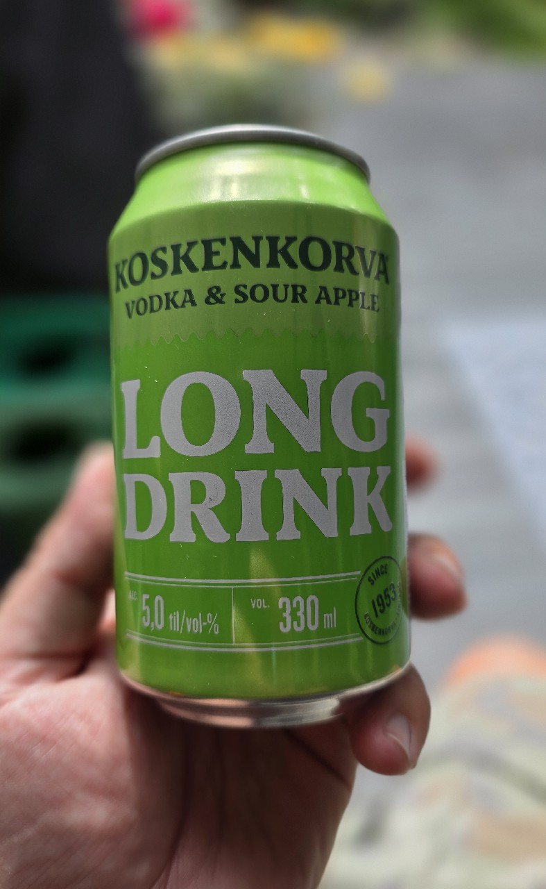 koskenkorva Long Drink Vodka & Sour Apple, Anora Group