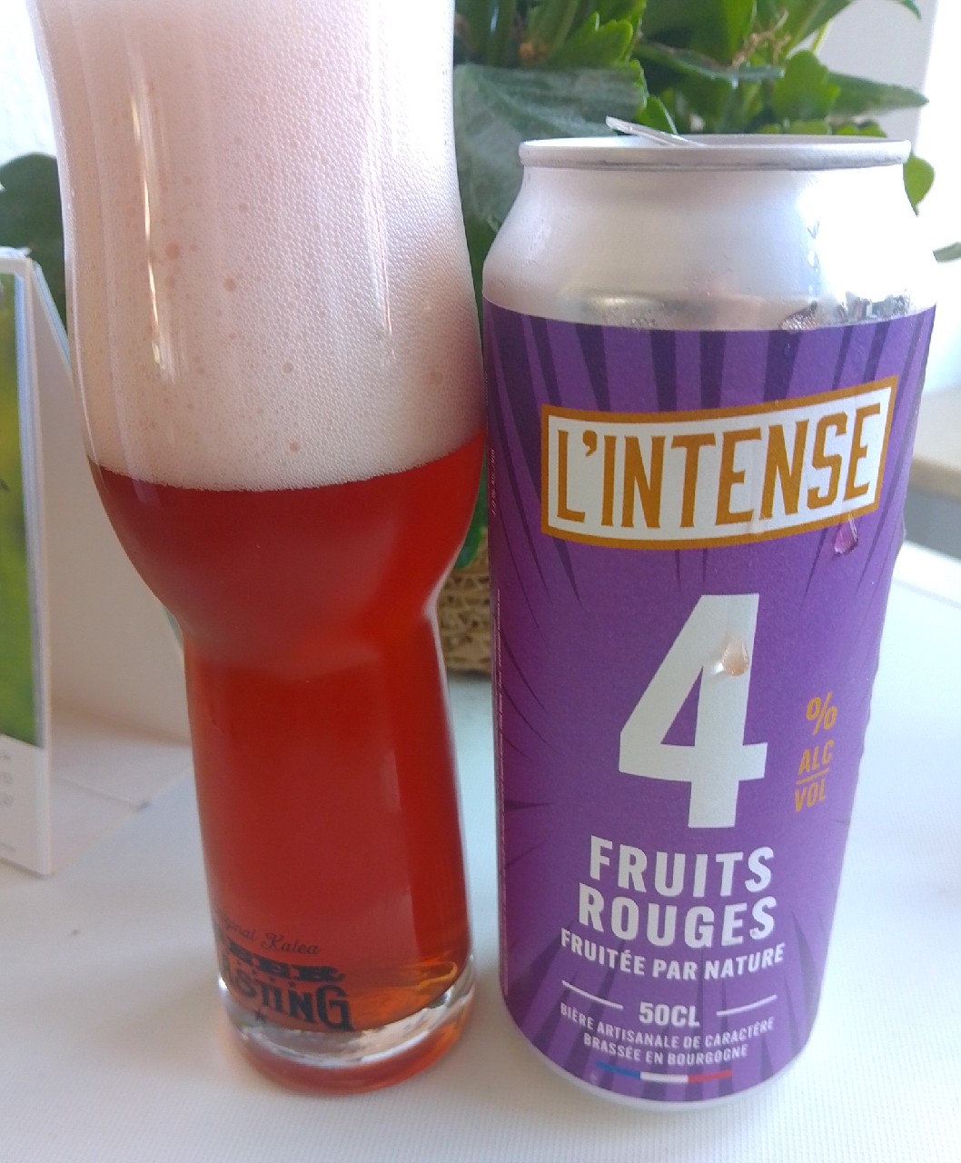 L'Intense Fruits Rouges, Brasserie De France