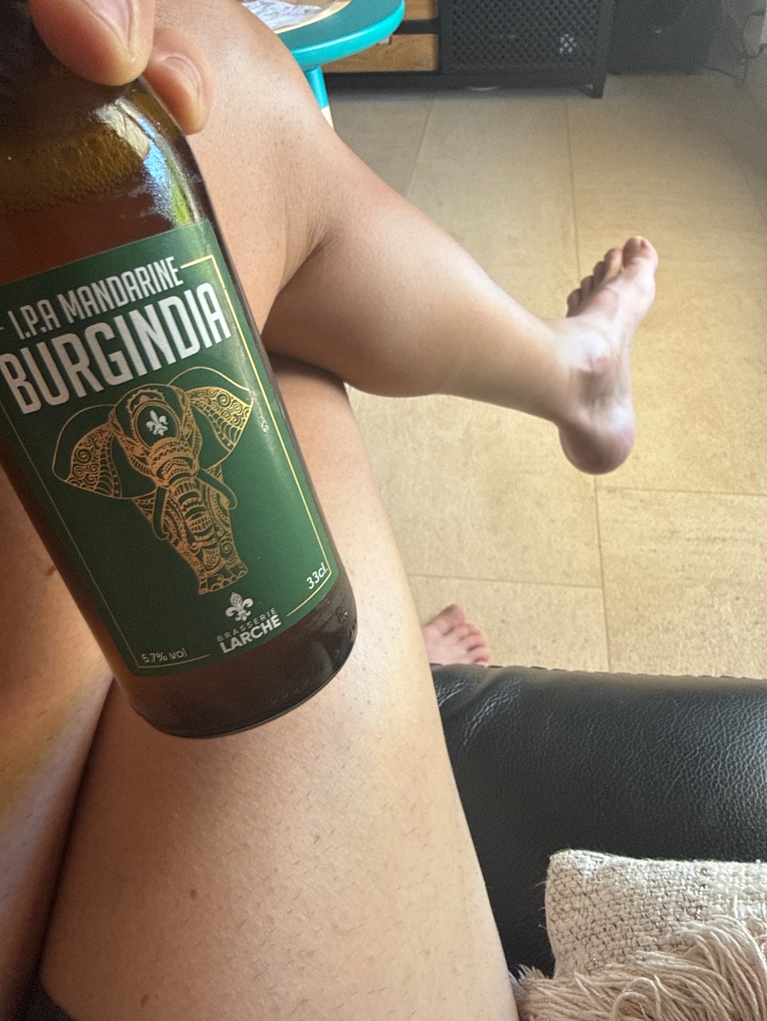 Burgindia IPA Mandarine, Brasserie Larché