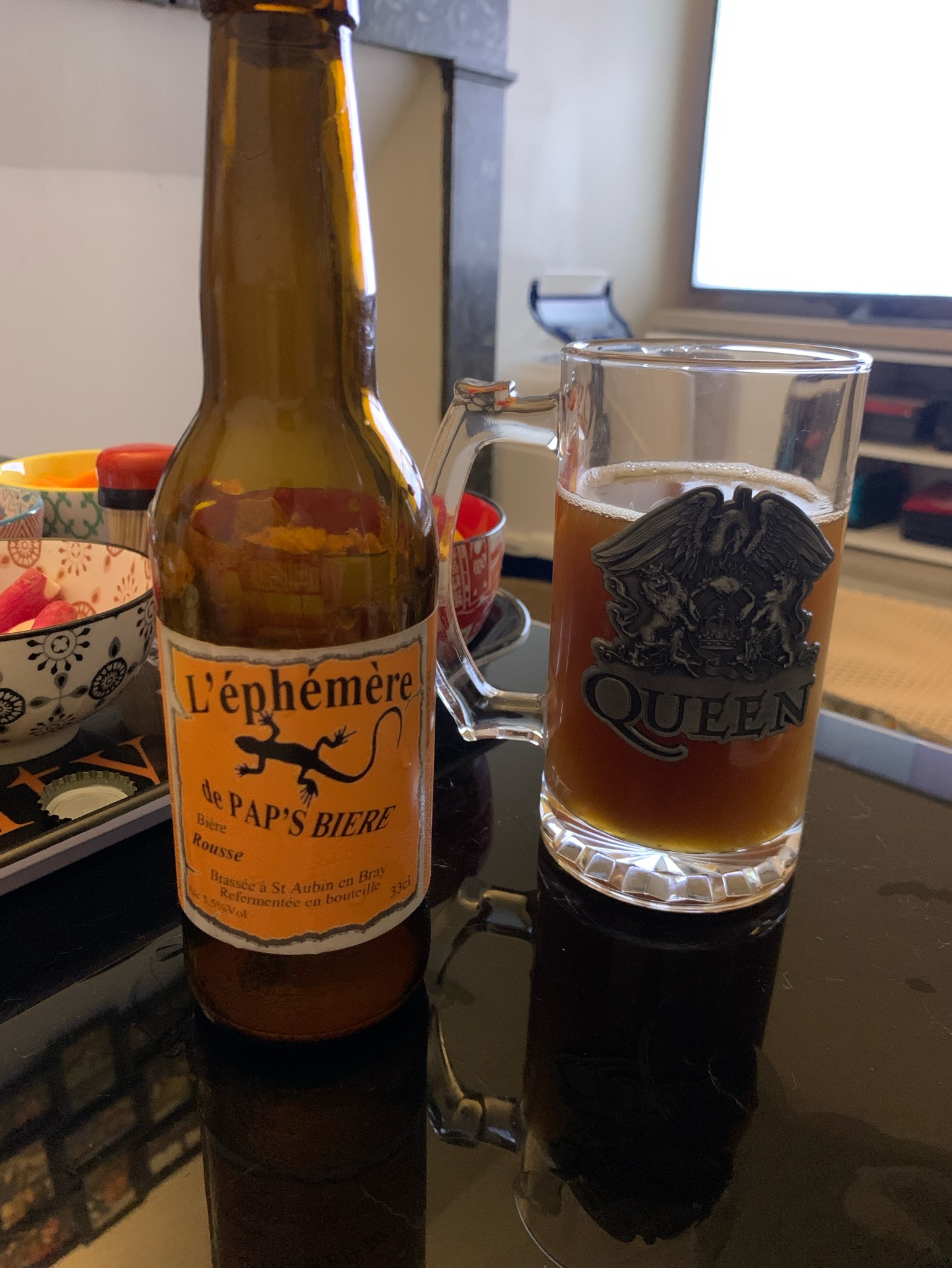 L'éphémère Rousse, Brasserie Juquel - Pap's Bière
