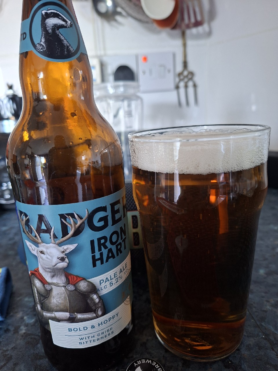 Iron Hart, Badger Brewery (Hall & Woodhouse)