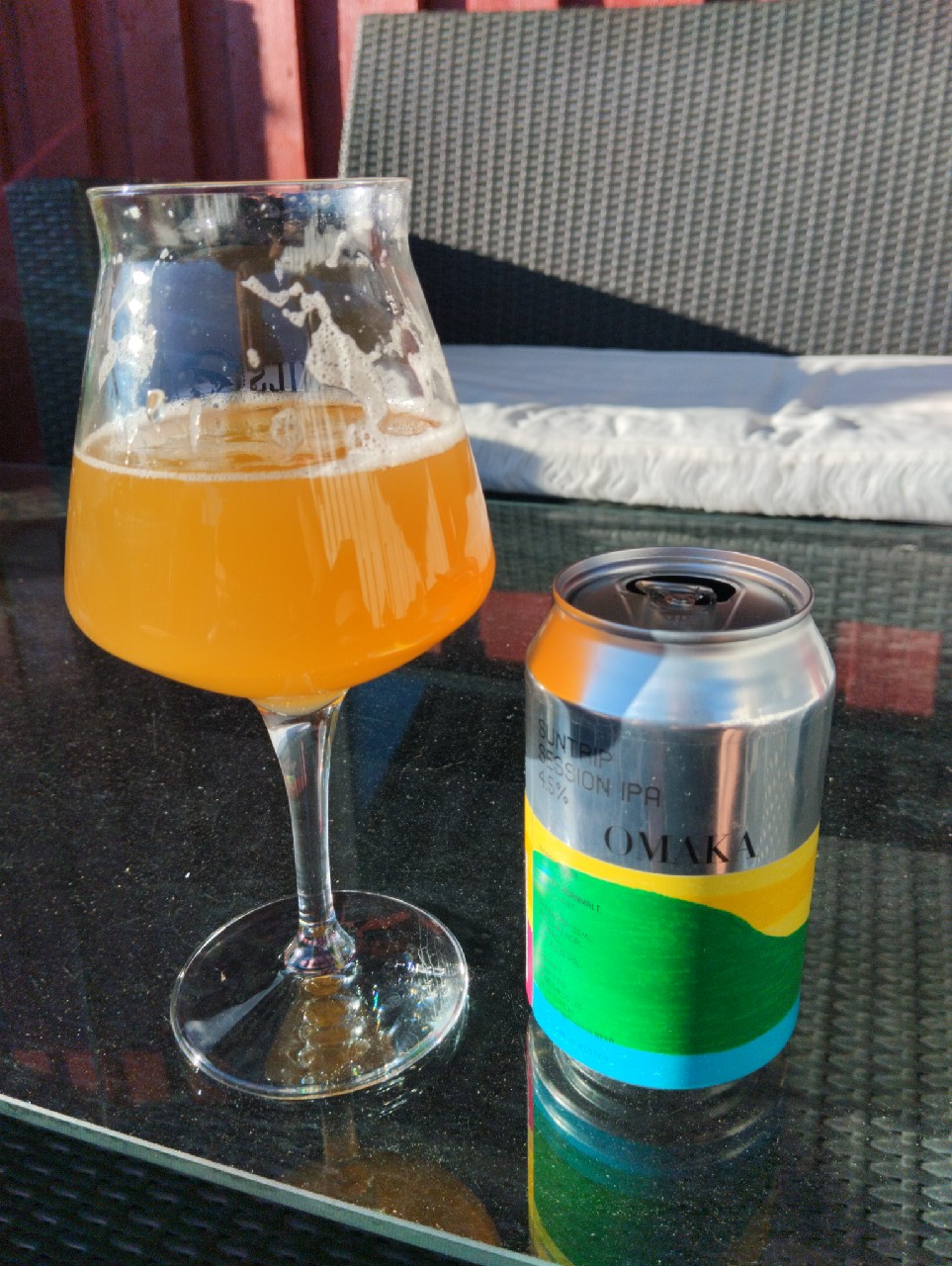 Suntrip Session IPA, Omaka