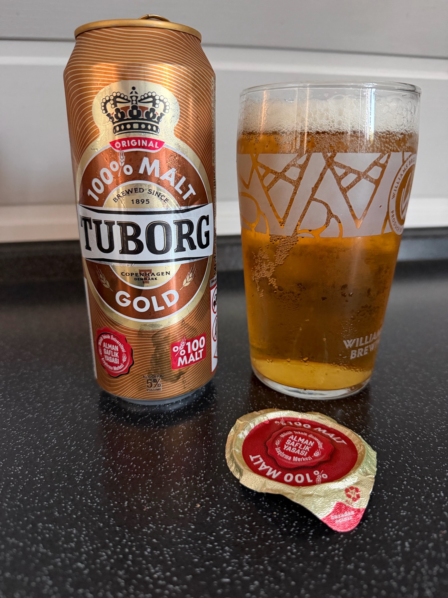 Tuborg Gold 100% Malt, Turkey