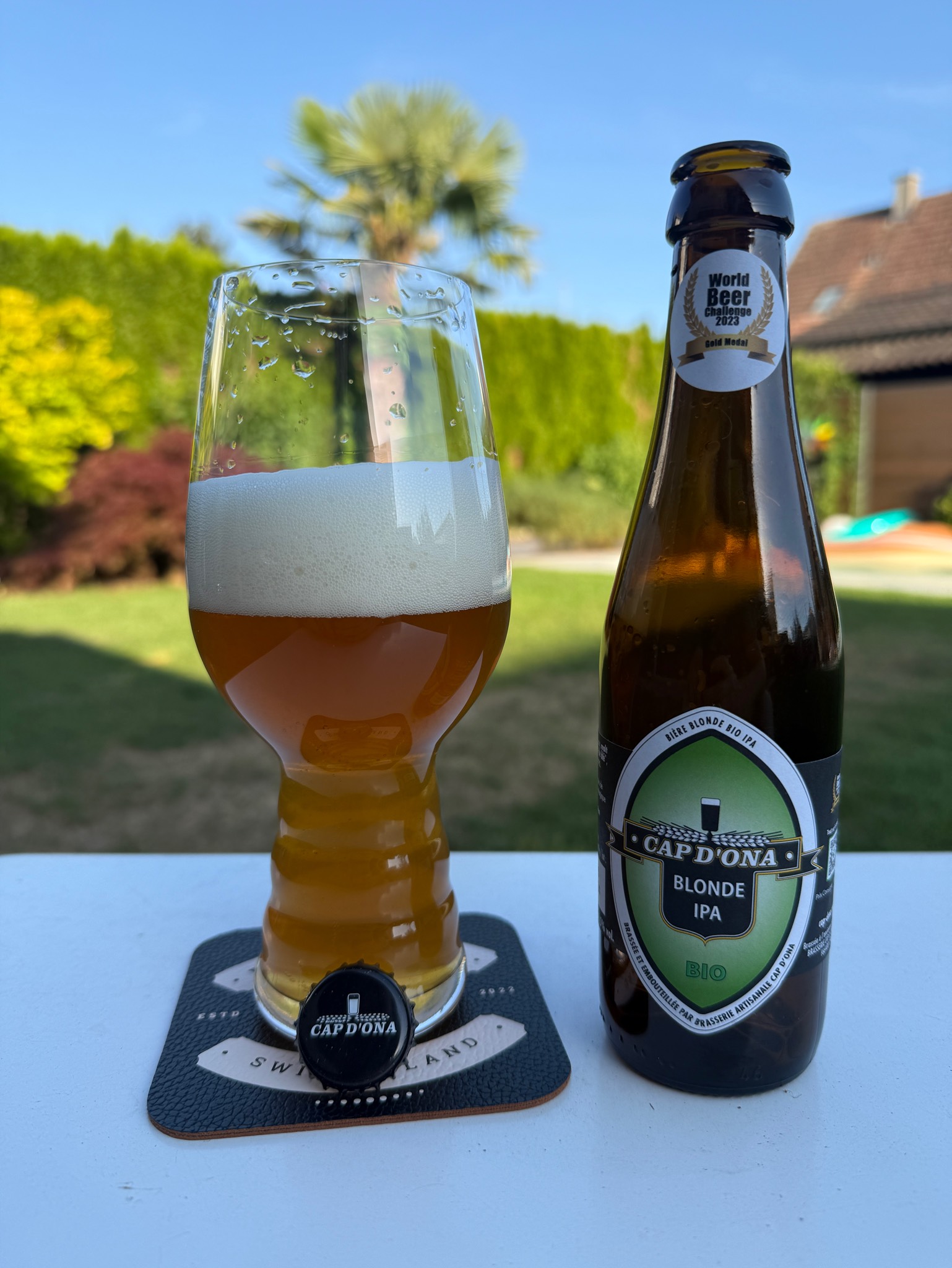 Blonde IPA Bio, Brasserie Cap D'Ona
