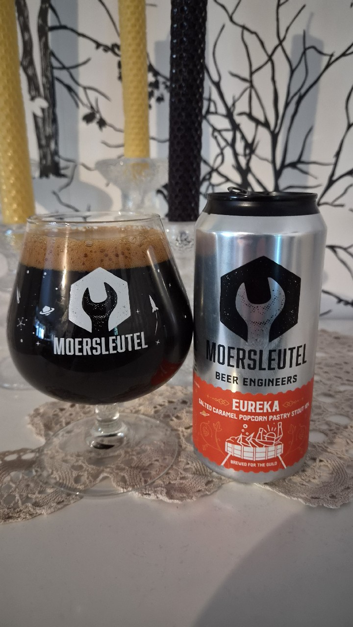 Eureka - salted caramel popcorn pastry stout, Netherlands