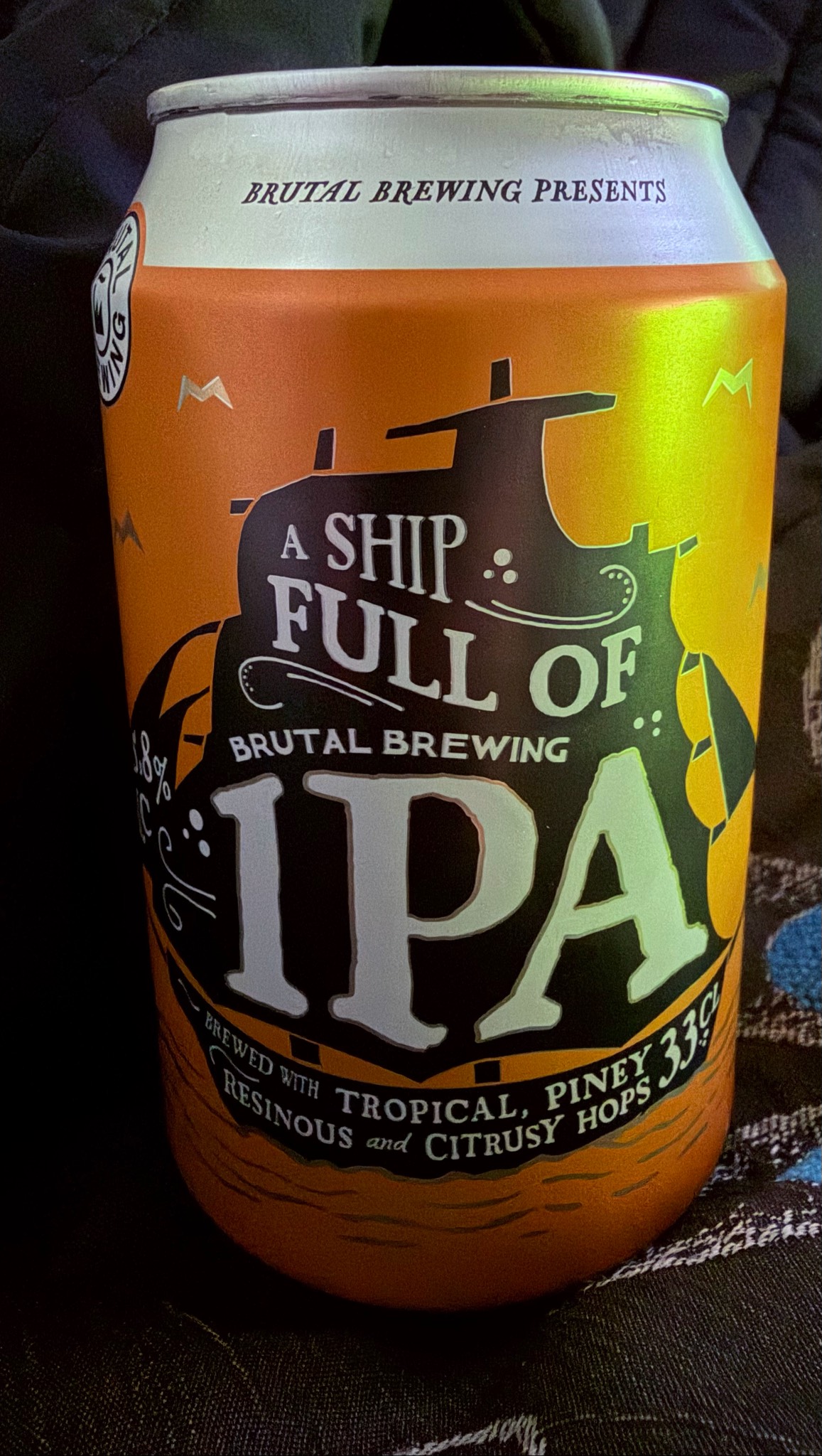A Ship Full of IPA 5.8%, Brutal Brewing (Spendrups Bryggeri)