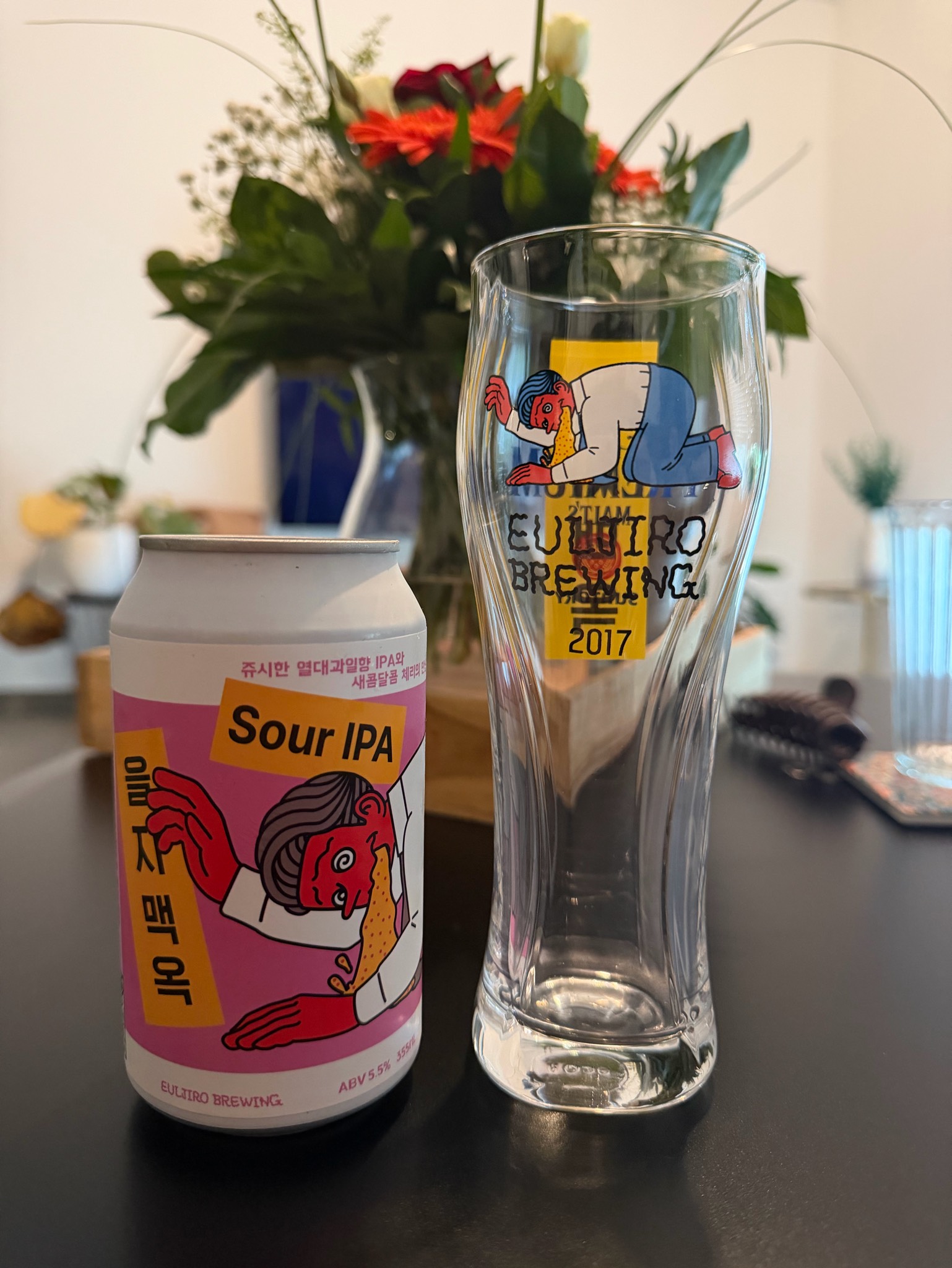 Euljiro cherry sour ipa, South Korea
