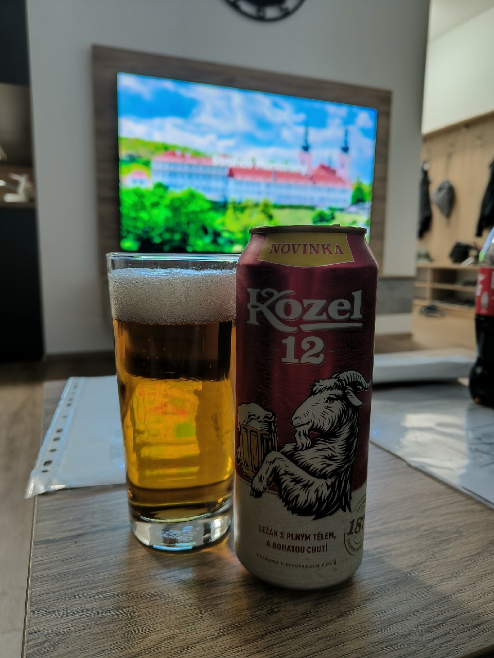 Kozel 12, Pivovar Velké Popovice (Asahi Breweries)