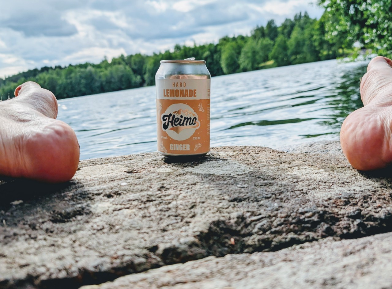Heimo Hard Lemonade Ginger, Finland