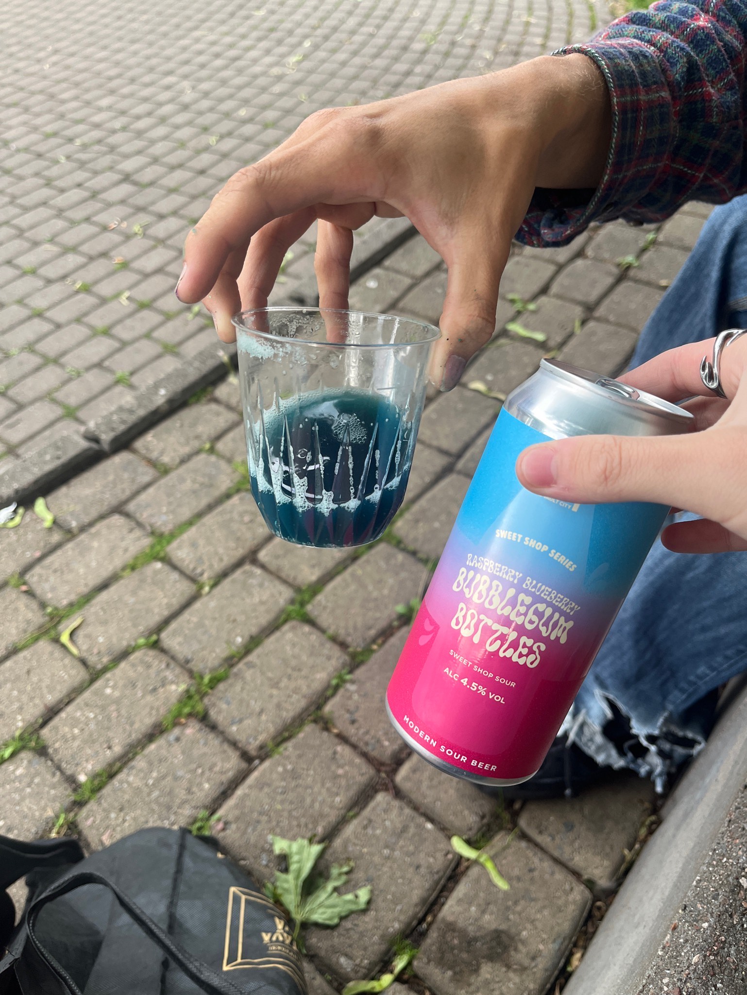 Raspberry Blueberry Bubblegum Bottles, Scotland