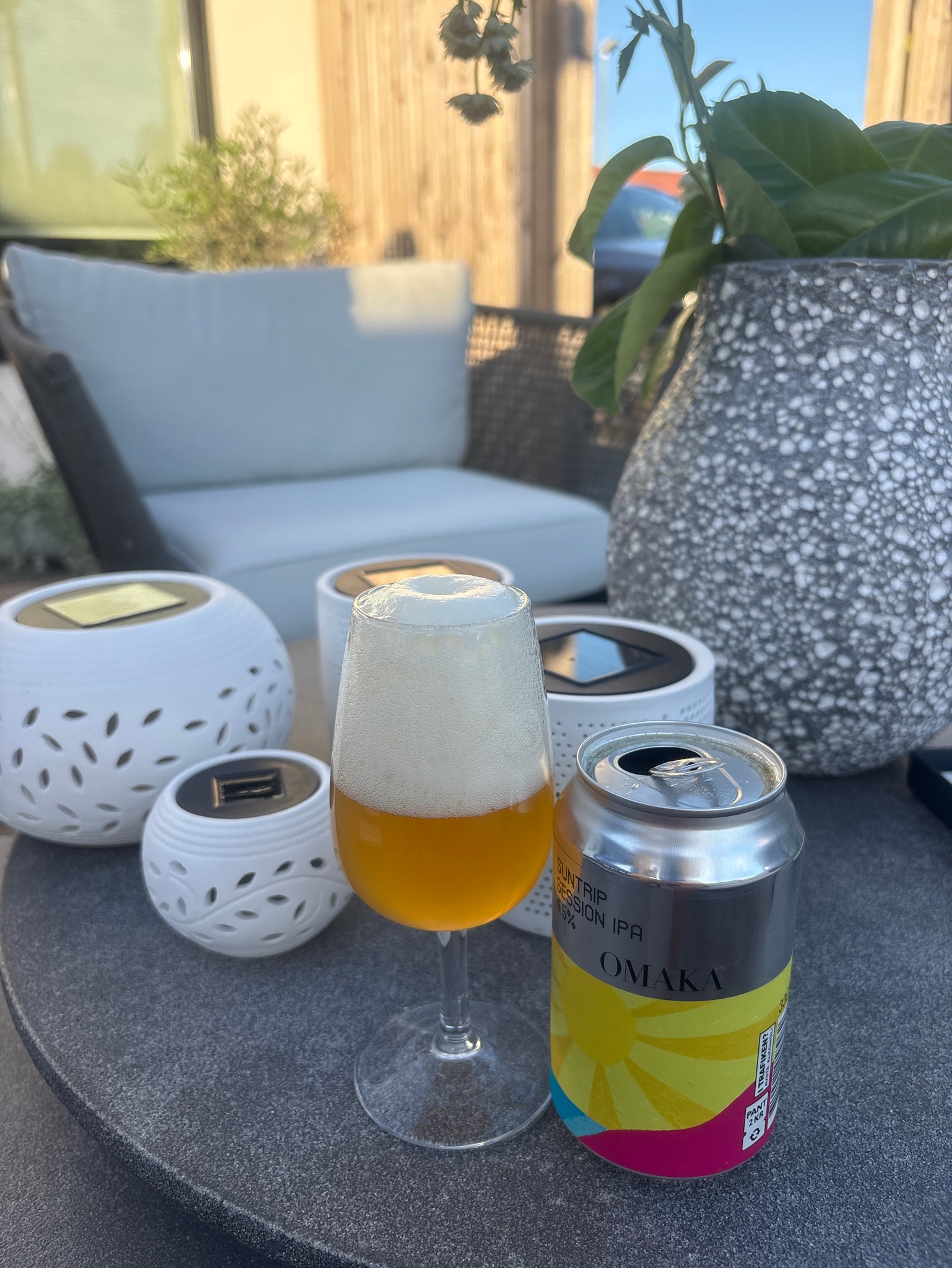 Suntrip Session IPA, Omaka