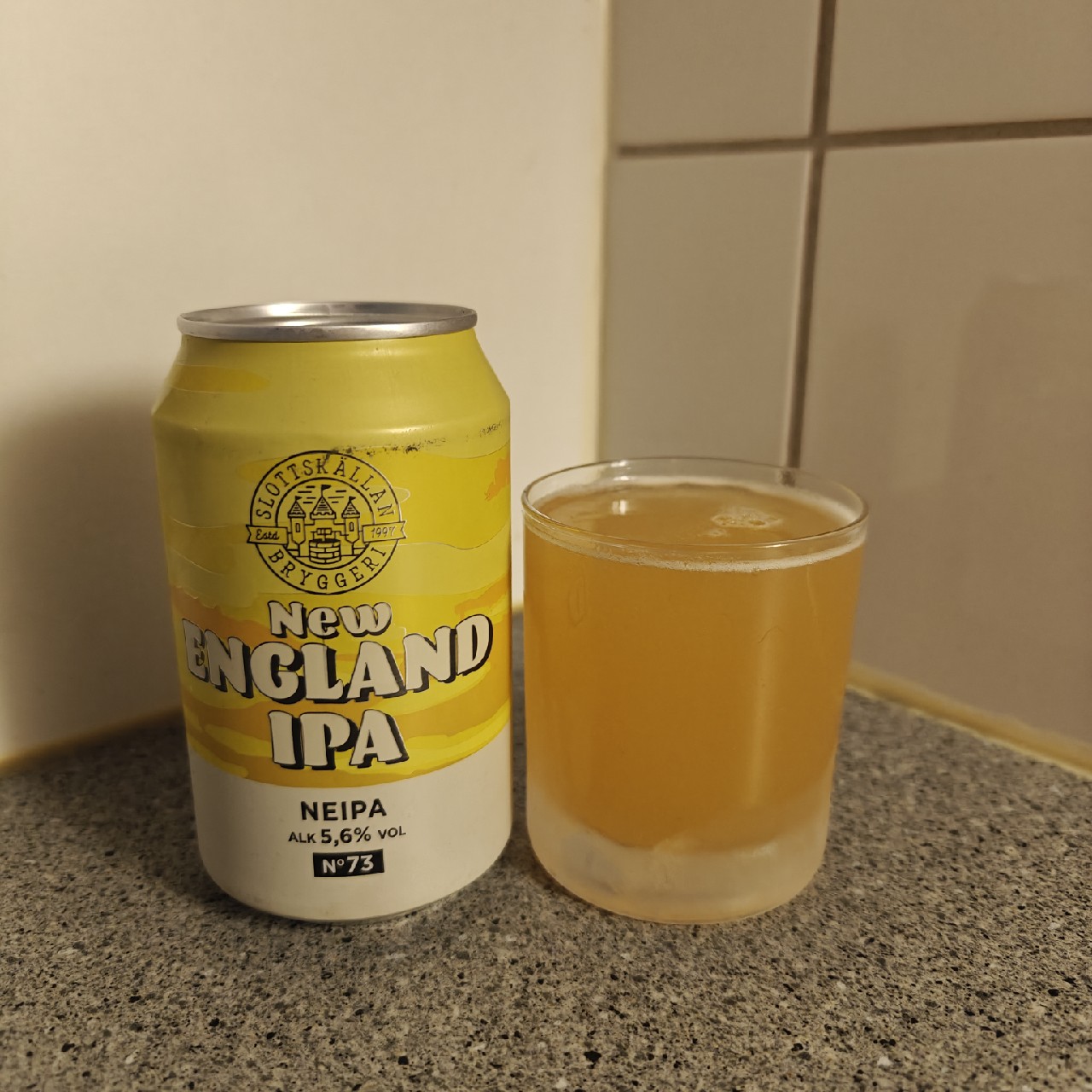 Slottskällans New England IPA, Slottskällan Bryggeri