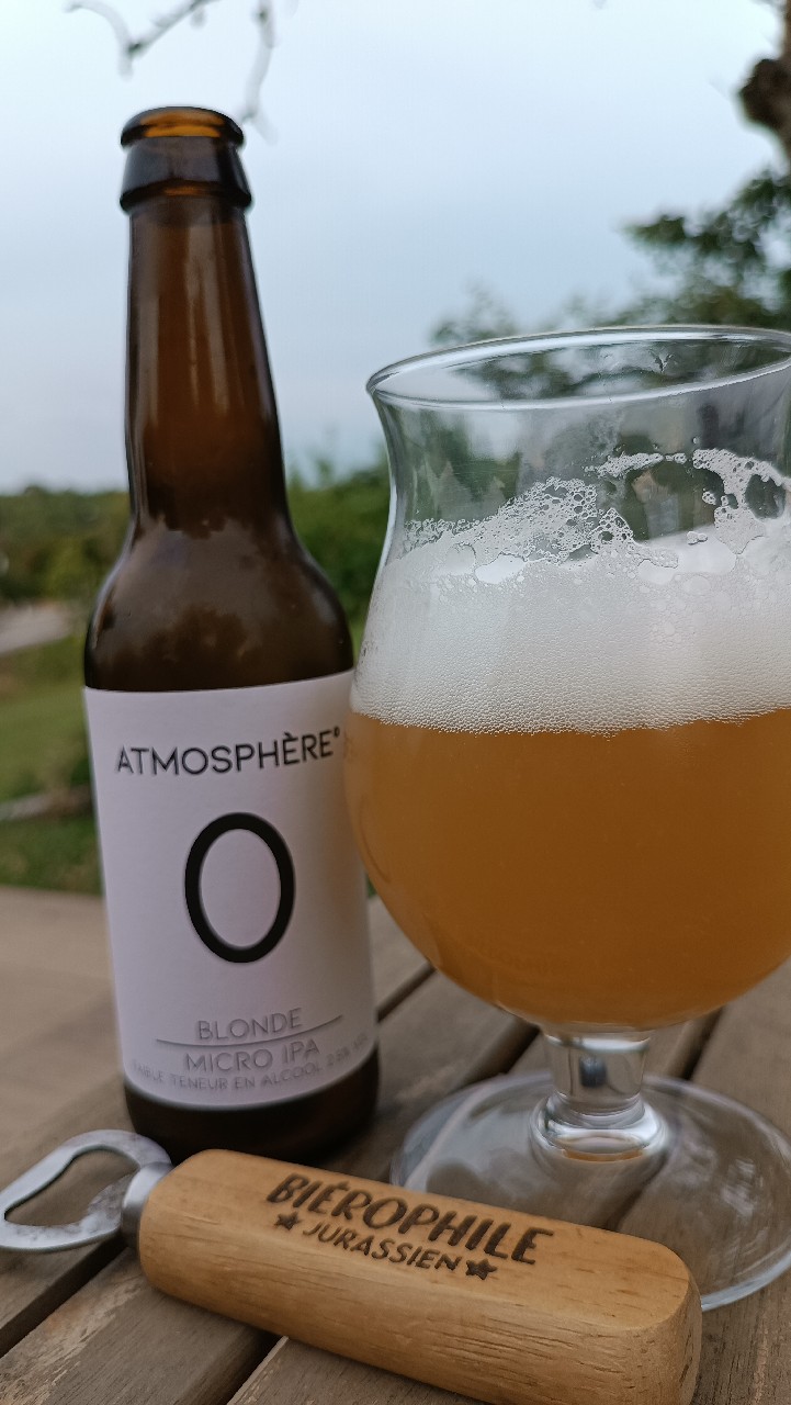 0 Blonde - Micro IPA, Brasserie Atmosphère