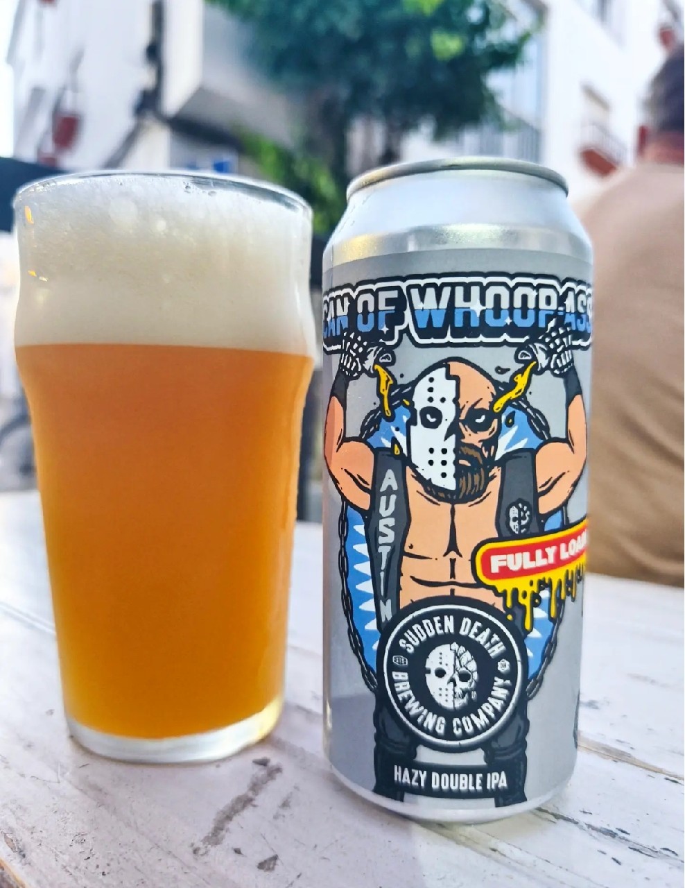 can of woop-ass fully loaded, Sudden Death Brewing Co.