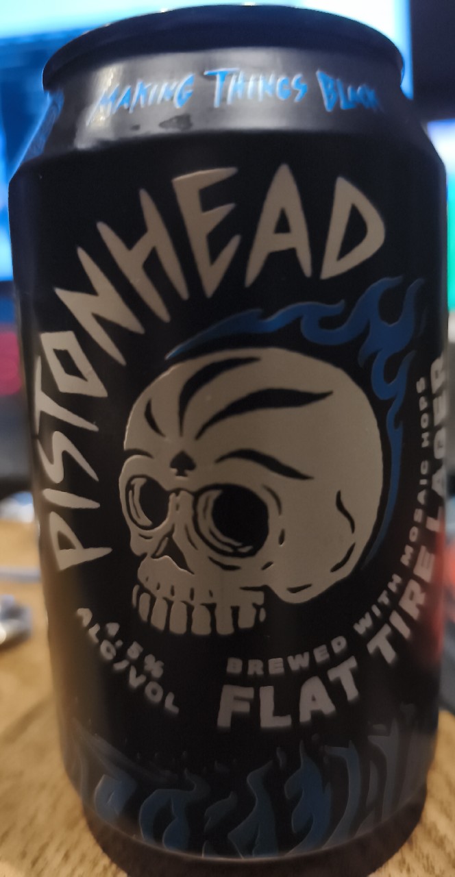 Pistonhead Flat Tire 4.5%, Brutal Brewing (Spendrups Bryggeri)