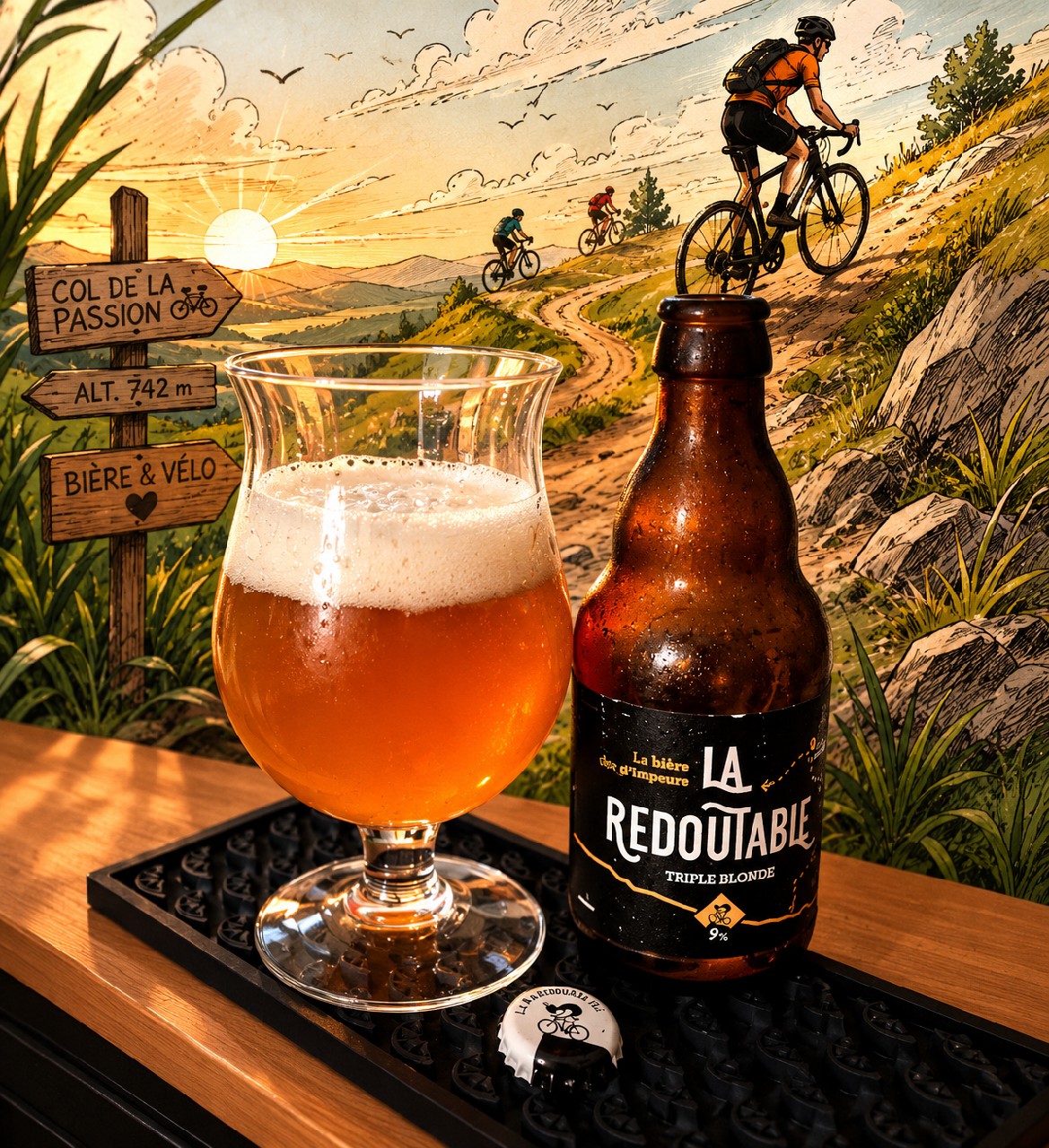 La Redoutable Triple Blonde, Brasserie La Binchoise
