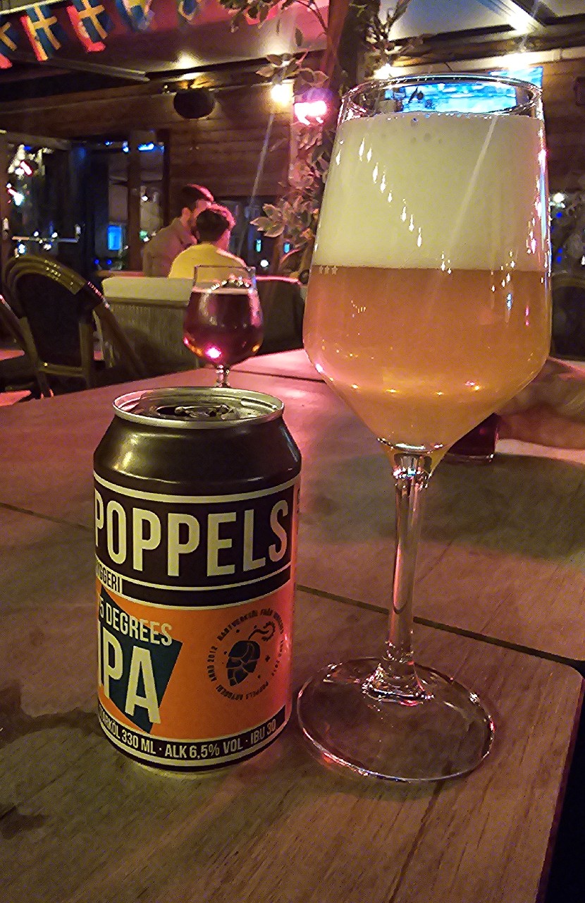 75 Degrees IPA, Poppels Bryggeri