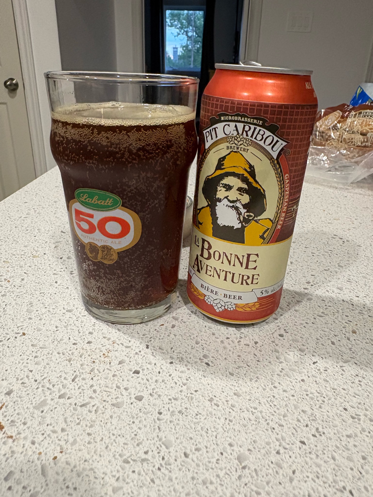 La Bonne Aventure, Microbrasserie Pit Caribou