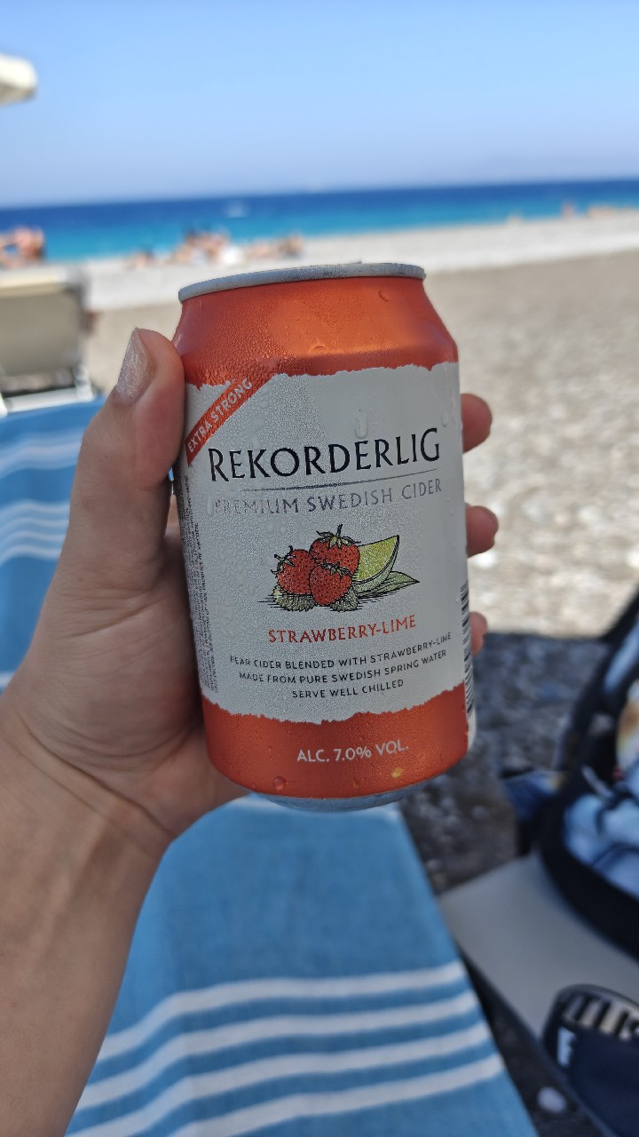 Rekorderlig Strawberry-Lime Extra Strong, Sweden