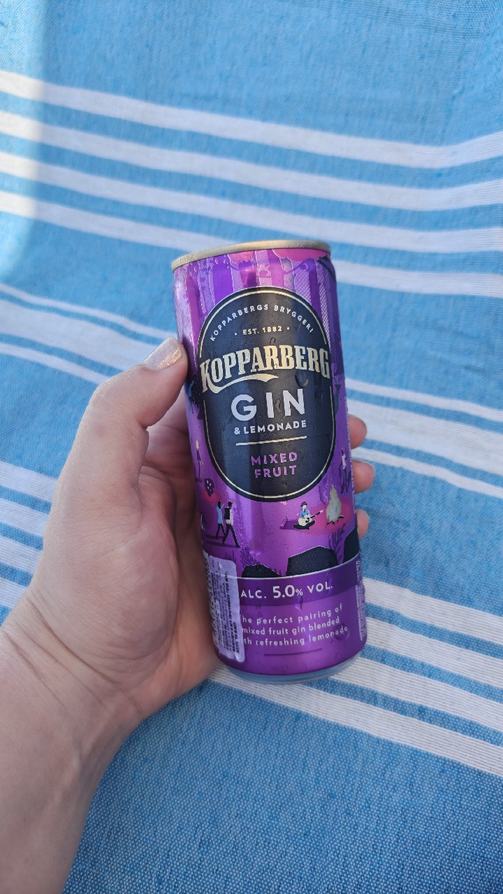 Kopparberg Gin & Lemonade - Mixed Fruit, Kopparbergs Bryggeri