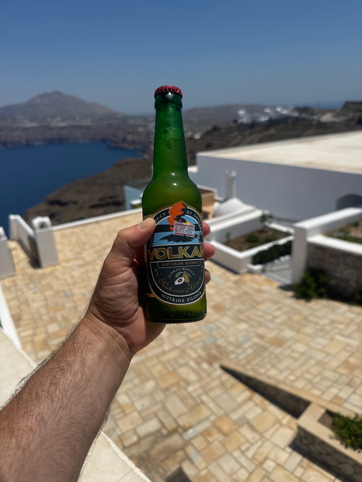 Volkan Santorini Blonde, Greece