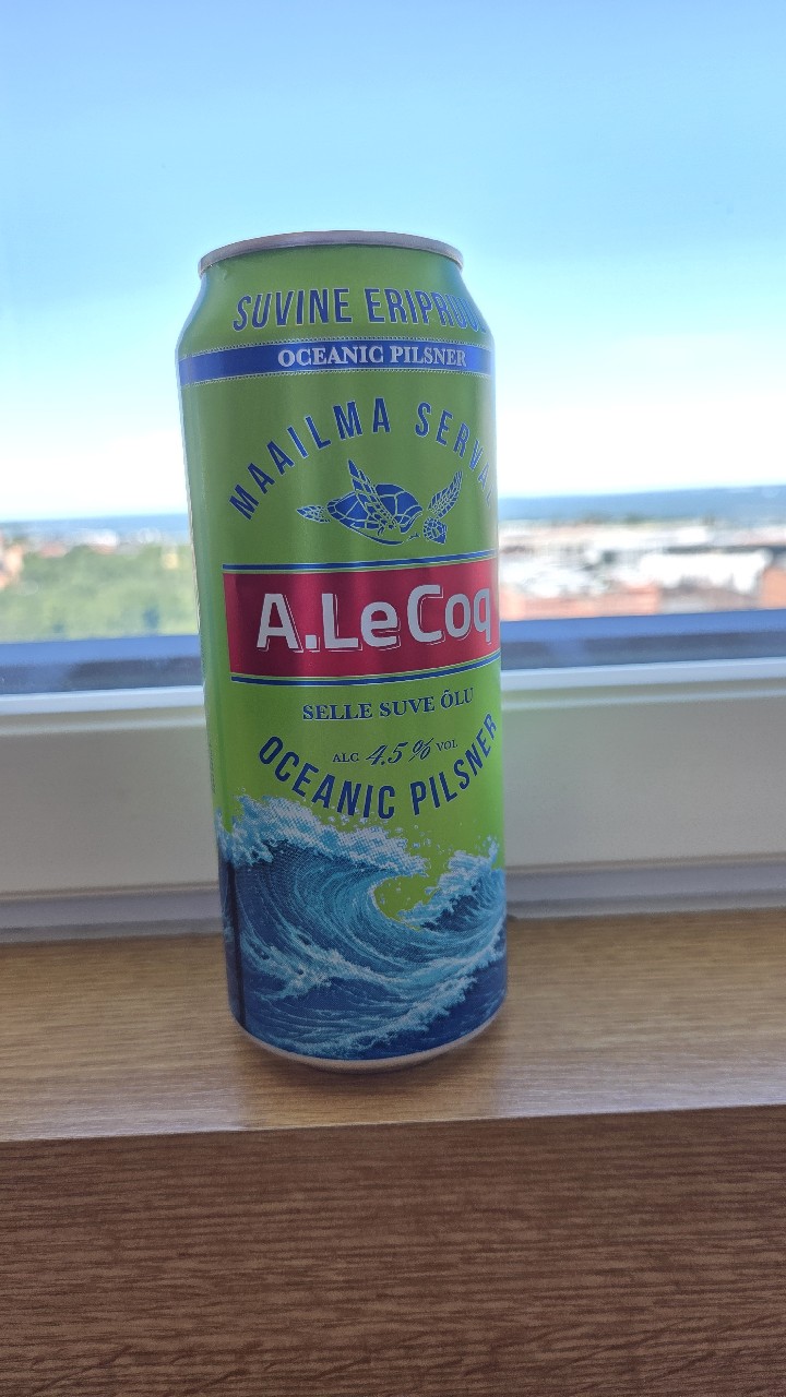 A Le Coq Oceanic Pilsner, Estonia